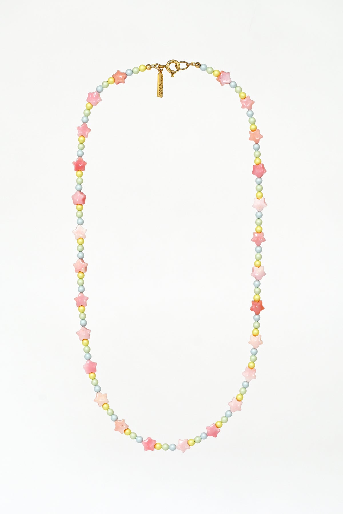Dream Cloud Star Rainbow Necklace by Abacus Row Handmade Jewelry