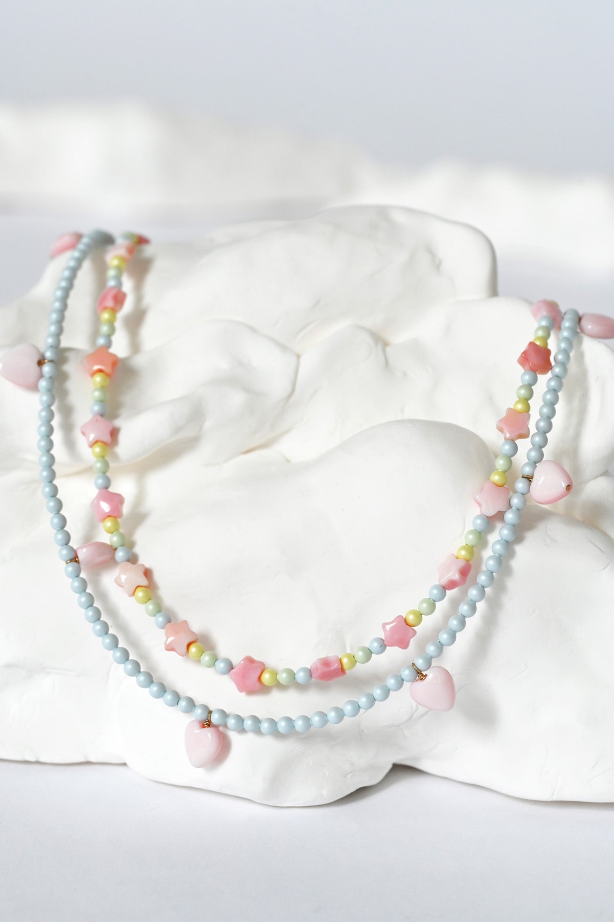 Dream Cloud Necklace Details by Abacus Row Handmade Jewelry