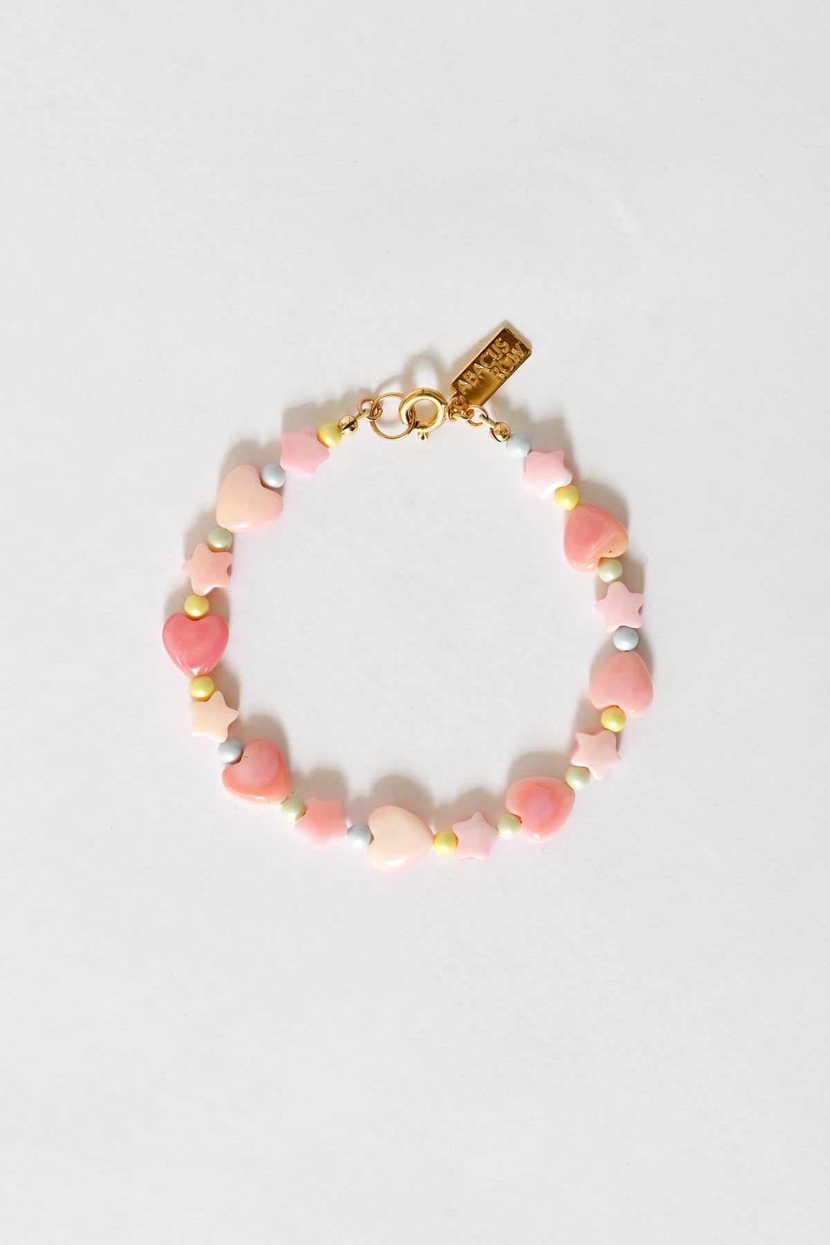 Dream Cloud Stars and Hearts Bracelet by Abacus Row Handmade Jewelry