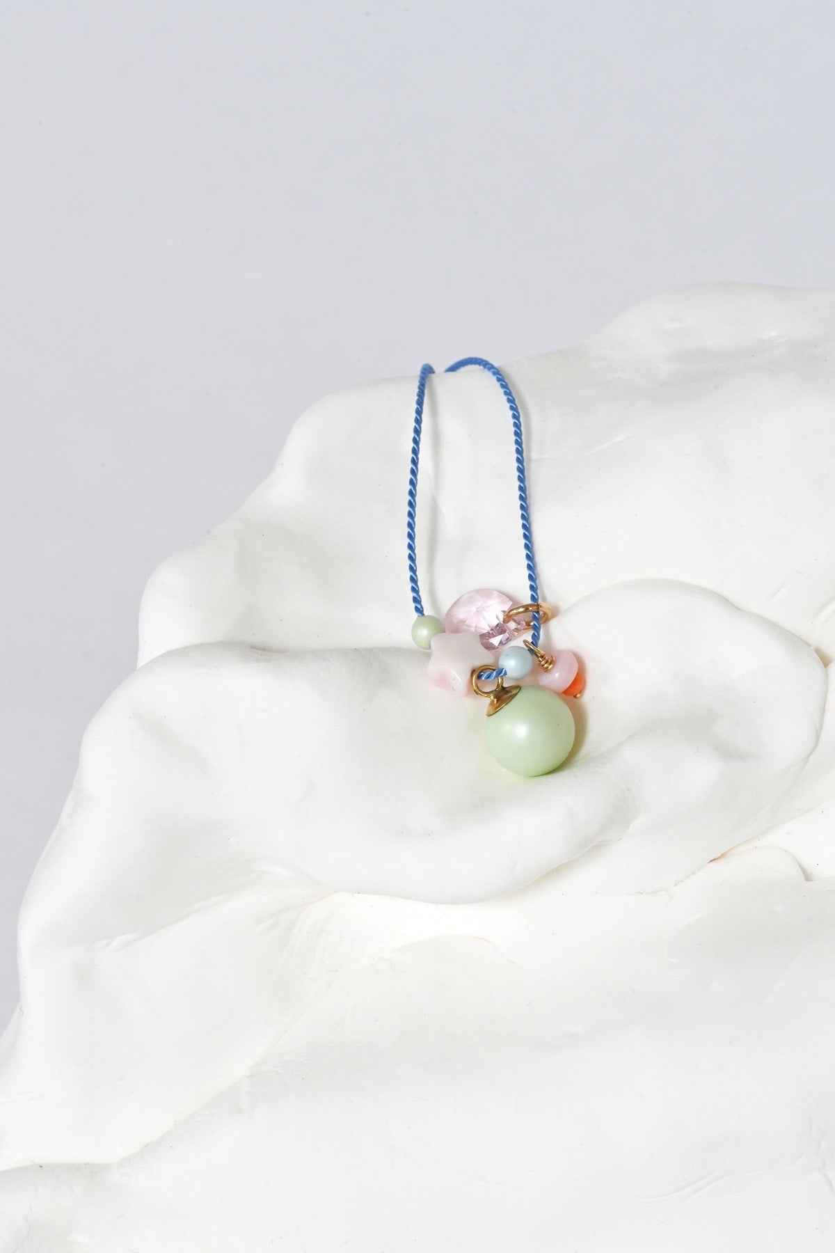 Styled Dream Cloud Wishing Charms Necklace No13 by Abacus Row Handmade Jewelry