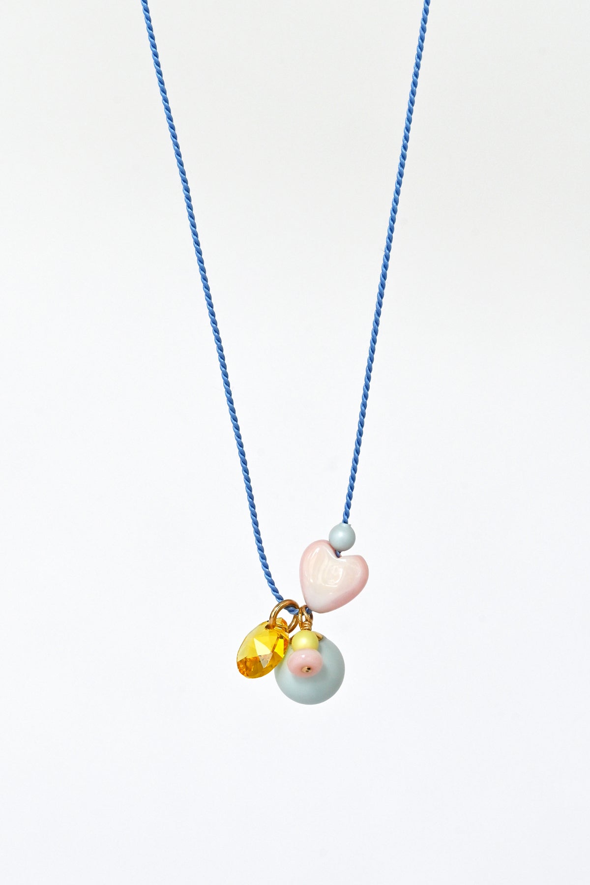 Dream Cloud Wishing Charms Necklace No14 by Abacus Row Jewelry