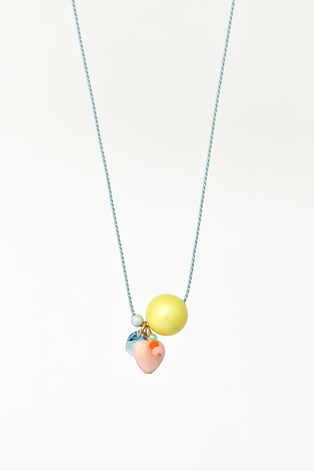 Dream Cloud Wishing Charms Necklace No17 by Abacus Row Jewelry