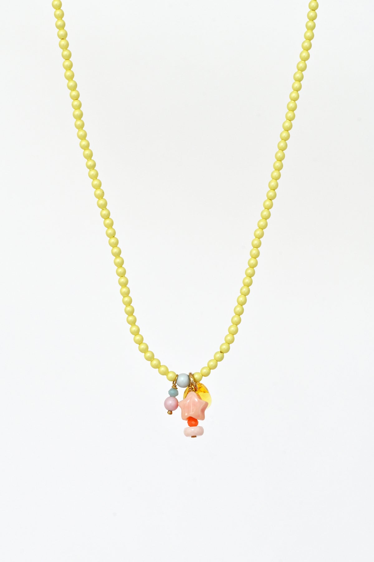 Dream Cloud Wishing Charms Necklace No3 by Abacus Row Handmade Jewelry