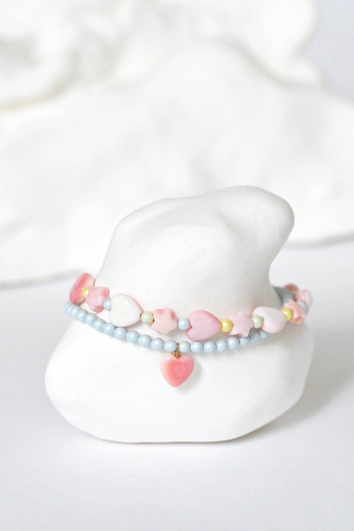 Dream Cloud Blue Bracelets by Abacus Row Handmade Jewelry