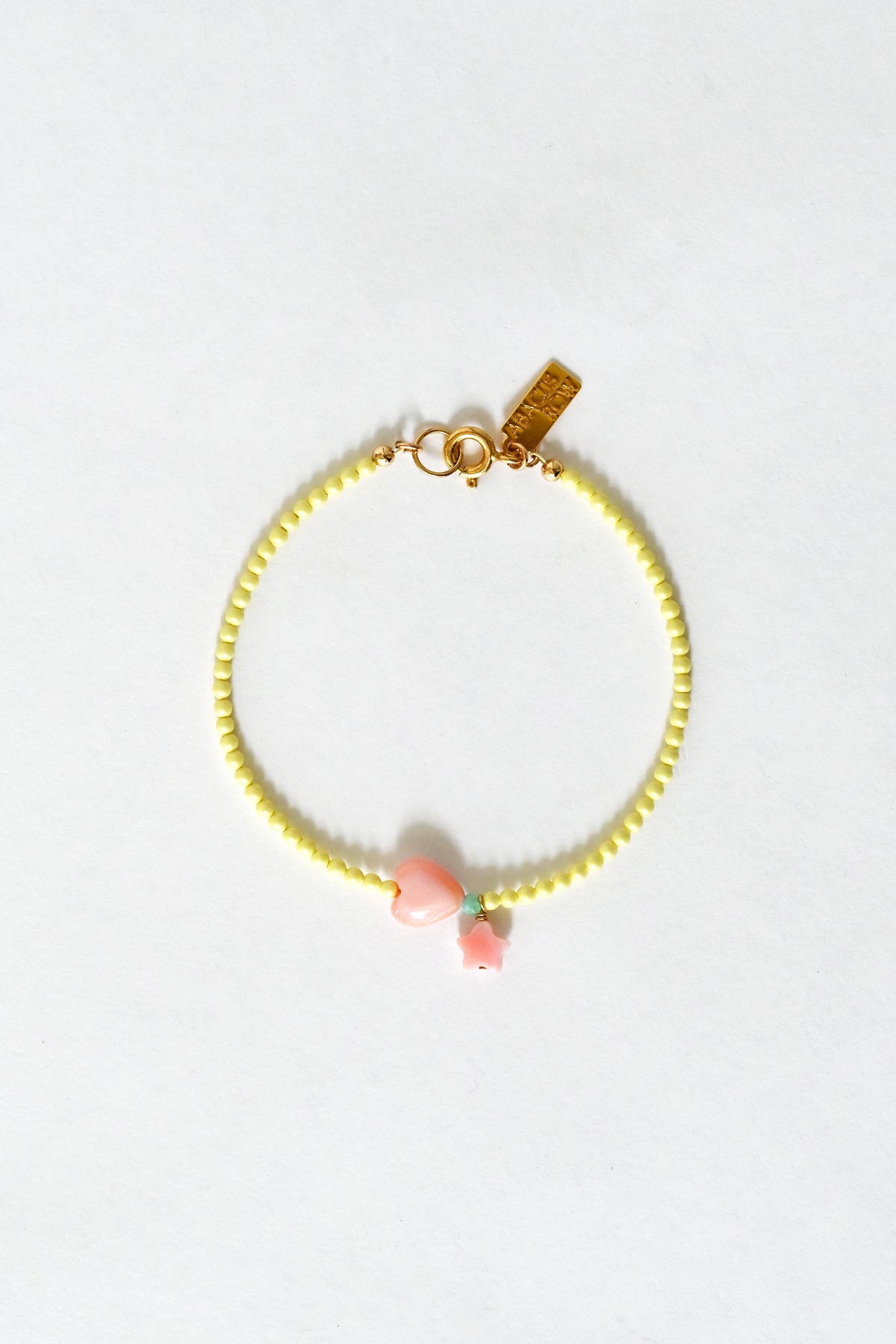Dream Cloud Wishing Star and Heart Bracelet by Abacus Row Handmade Jewelry