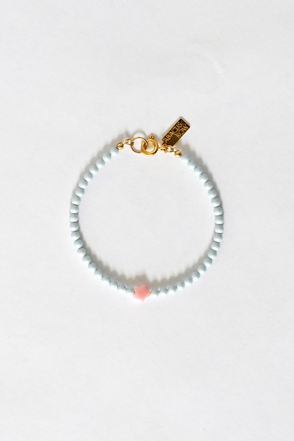 Dream Cloud Blue Wishing Star Bracelet by Abacus Row Handmade Jewelry