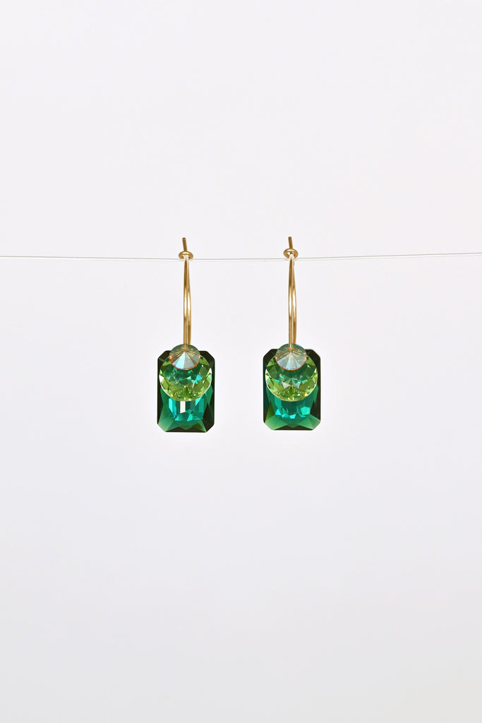 Limited Edition Earth Lai See Earrings at Abacus Row Handmade Jewelry
