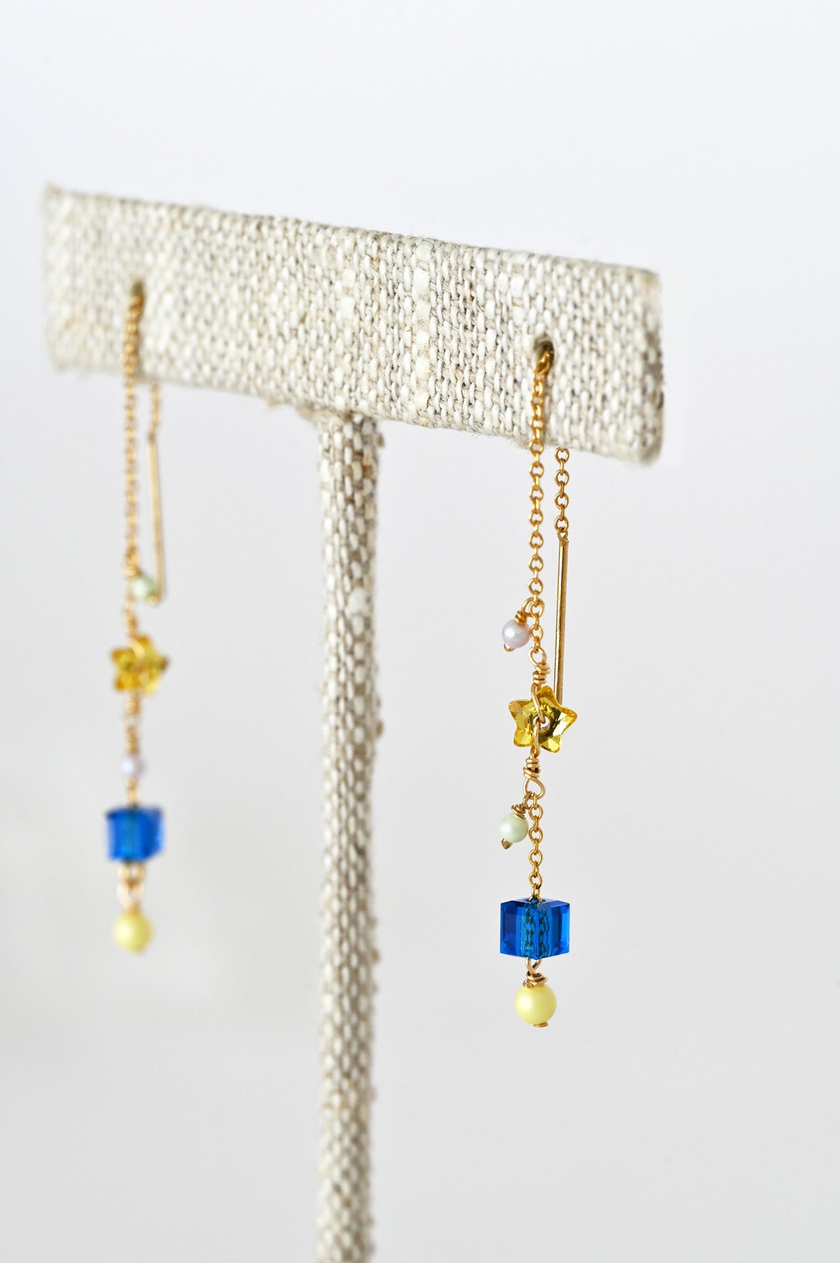 Falling Star Earrings at Abacus Row Handmade Jewelry