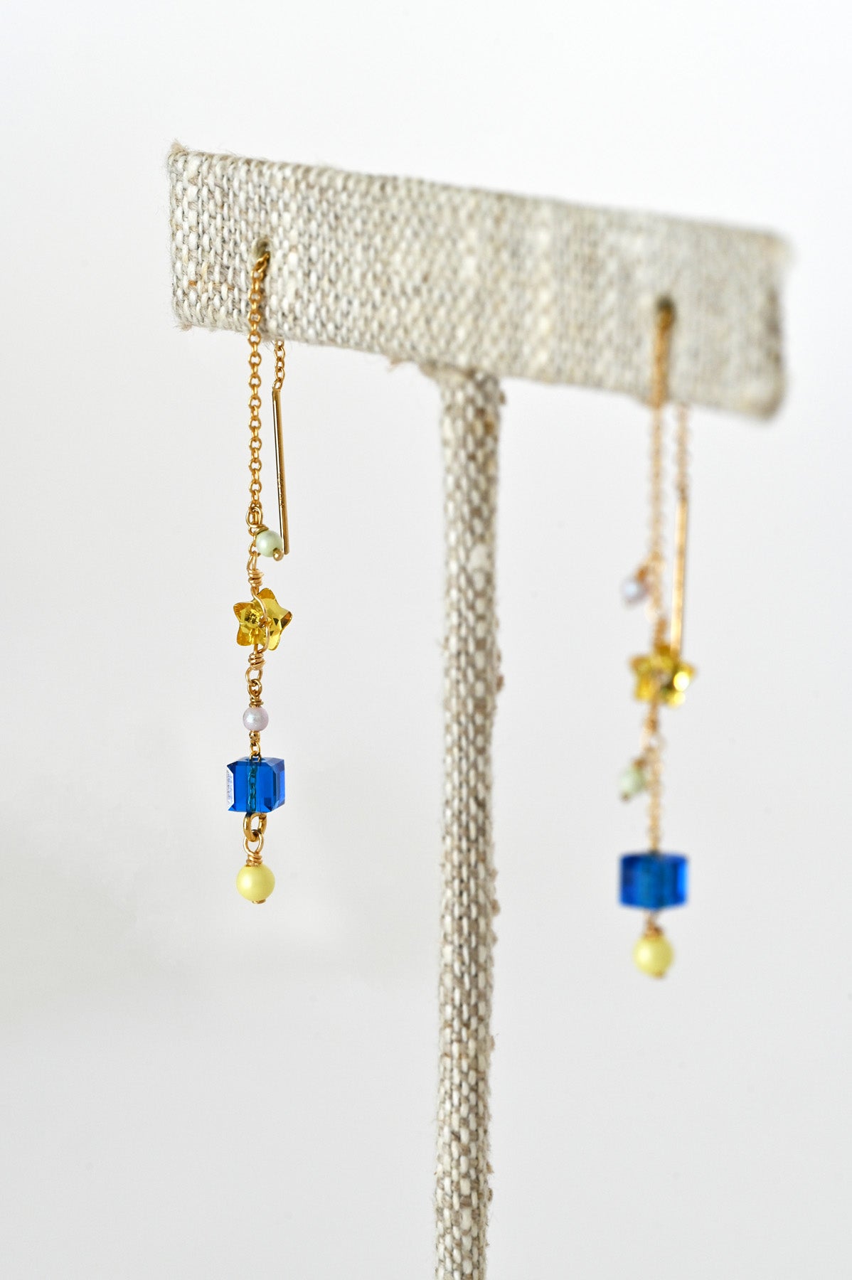 Falling Star Earrings at Abacus Row Handmade Jewelry