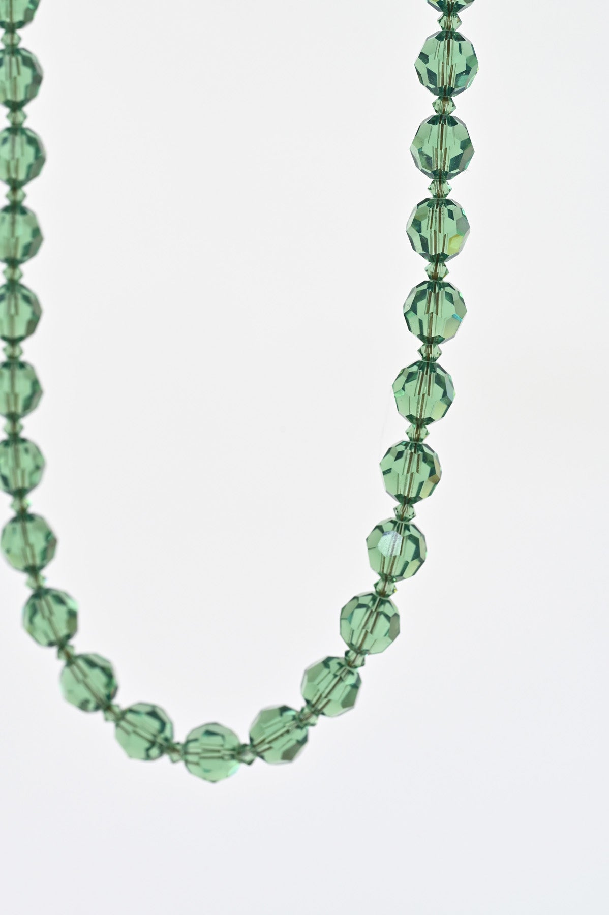 Limited Edition Fern Necklace detail at Abacus Row Handmade Jewelry