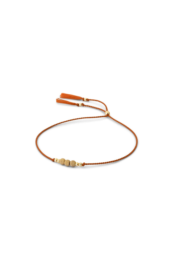Friendship Bracelet No.1 in Clay by Abacus Row Handmade Jewelry