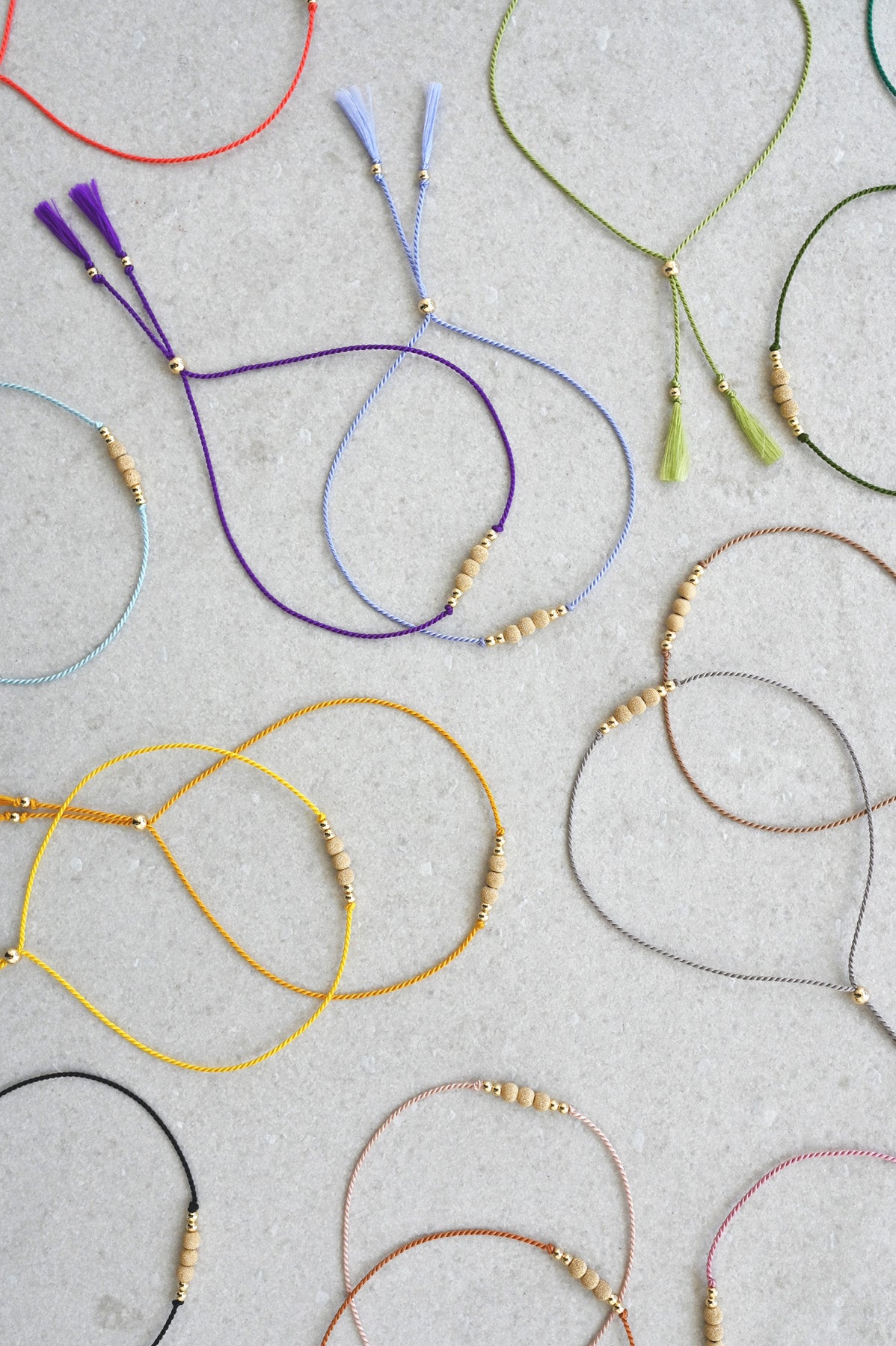 Assortment of Friendship Bracelet No.1 by Abacus Row Handmade Jewelry