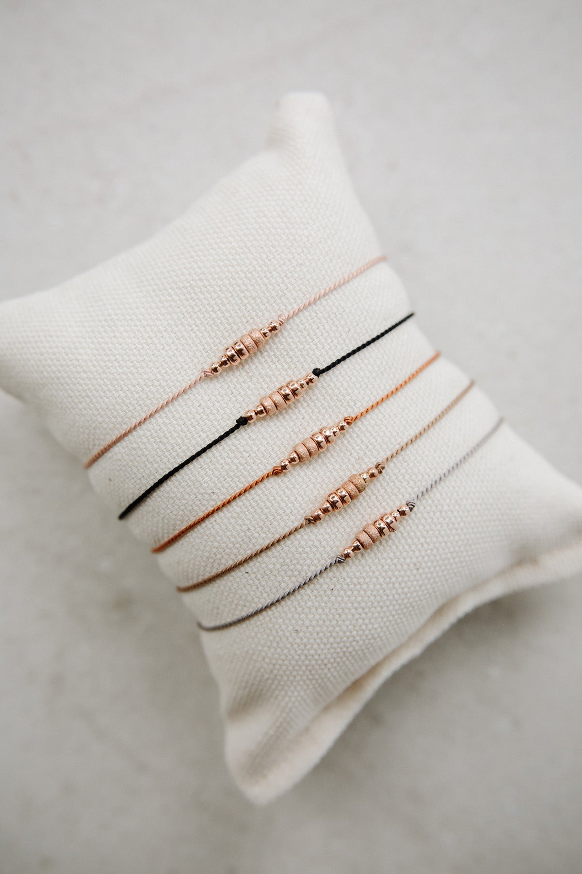 Selection of Friendship Bracelet No.5 by Abacus Row Handmade Jewelry