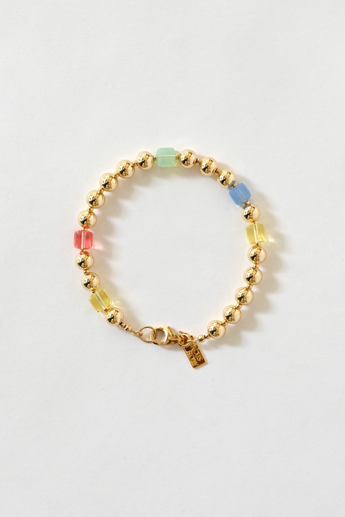 Daisy Chain Bracelet No.1 top from the Garden Collection at Abacus Row Jewelry