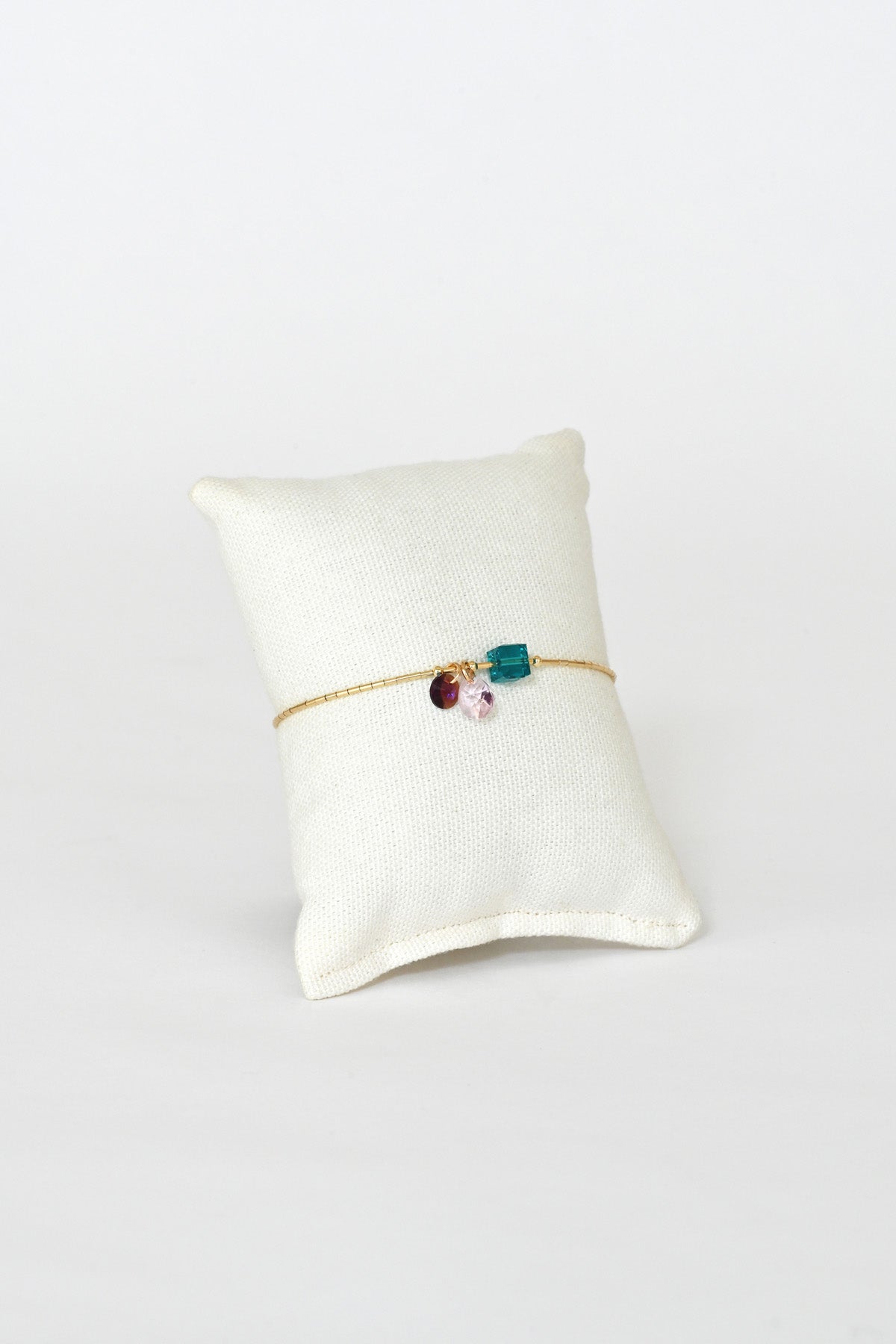 Linaria Bracelet No.9 front from the Garden Collection at Abacus Row Handmade Jewelry
