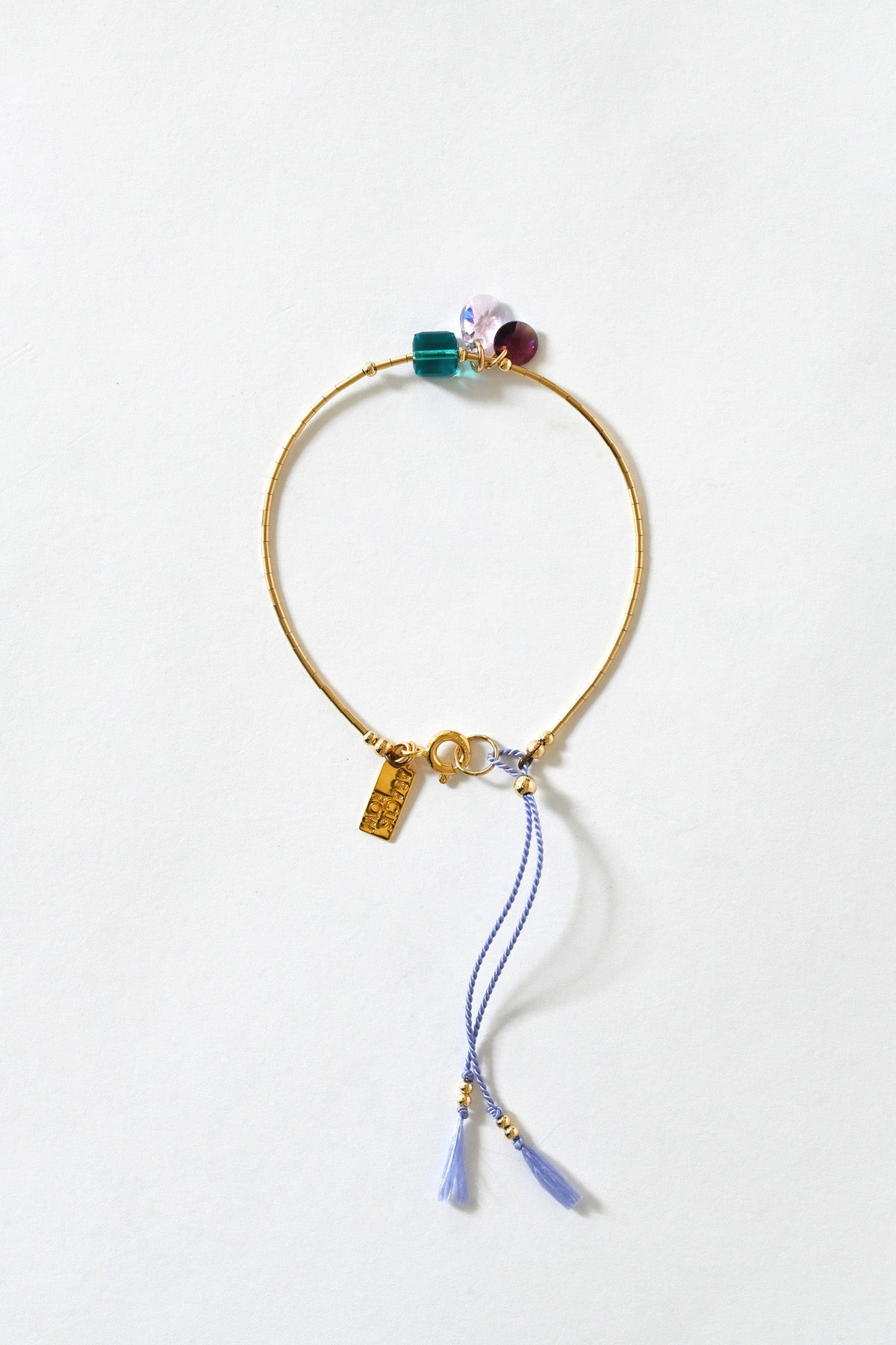 Linaria Bracelet No.9 top from the Garden Collection at Abacus Row Handmade Jewelry