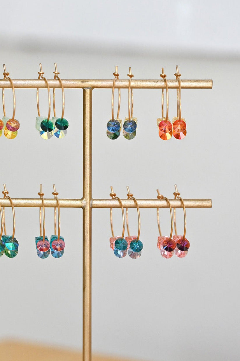 Garden Collection Linaria Earrings by Abacus Row Handmade Jewelry