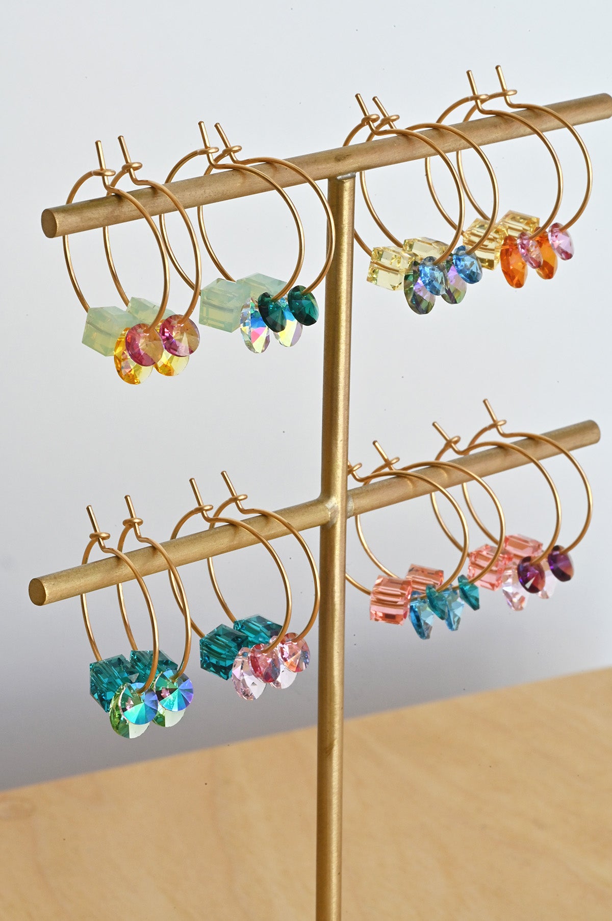 Garden Collection Linaria Earrings by Abacus Row Handmade Jewelry