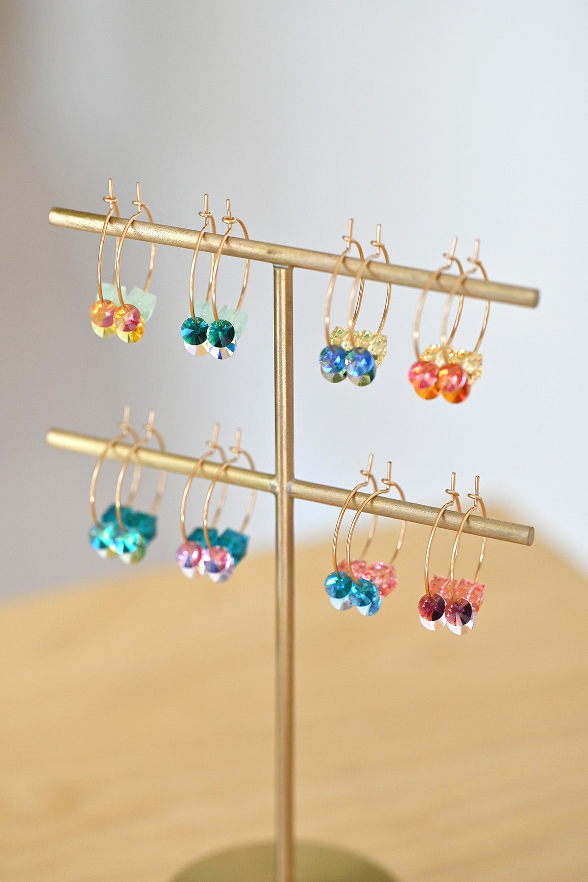 Garden Collection Linaria Earrings by Abacus Row Handmade Jewelry
