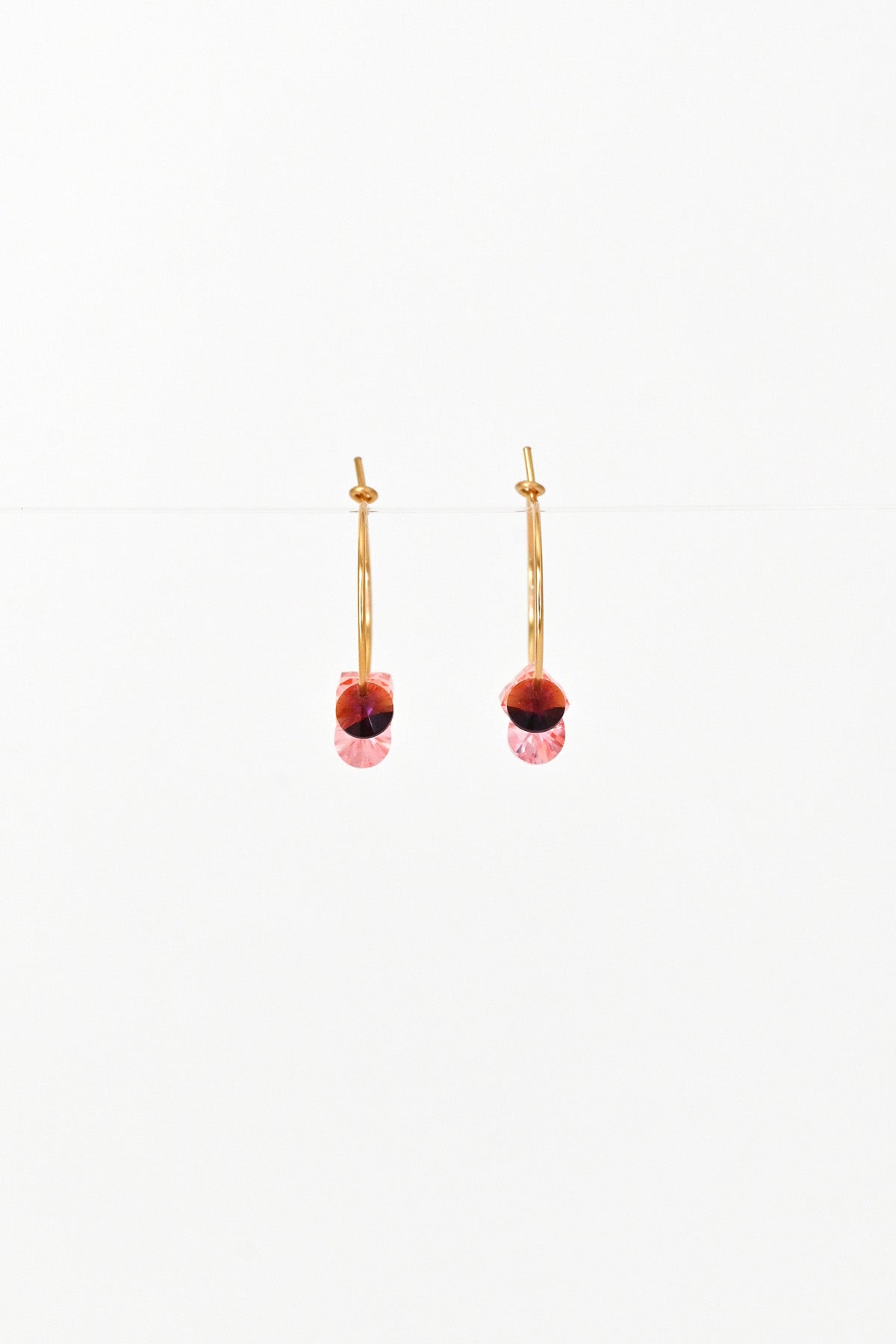 Linaria Earrings No5 front view by Abacus Row Handmade Jewelry