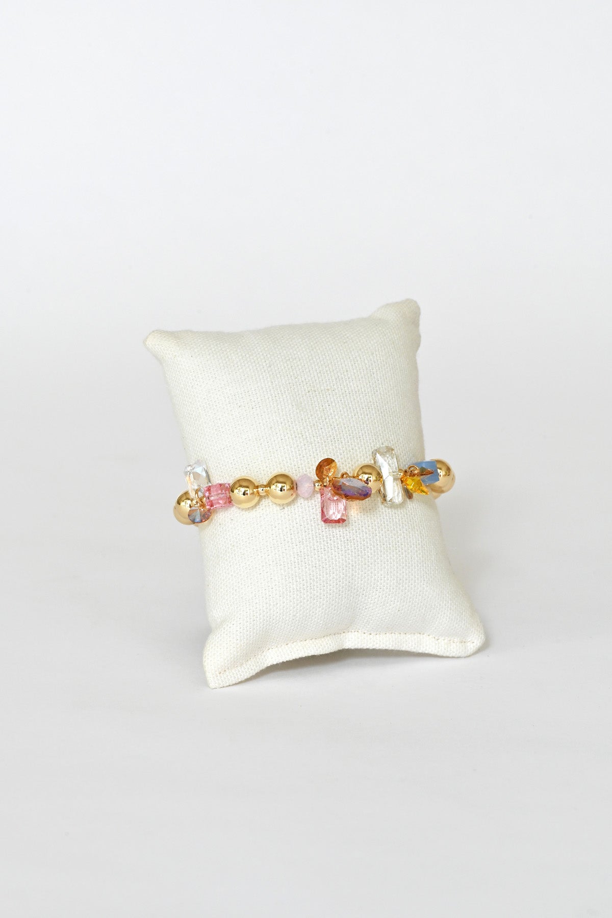 Moon Flower Bracelet No.16 front from the Garden Collection at Abacus Row Jewelry