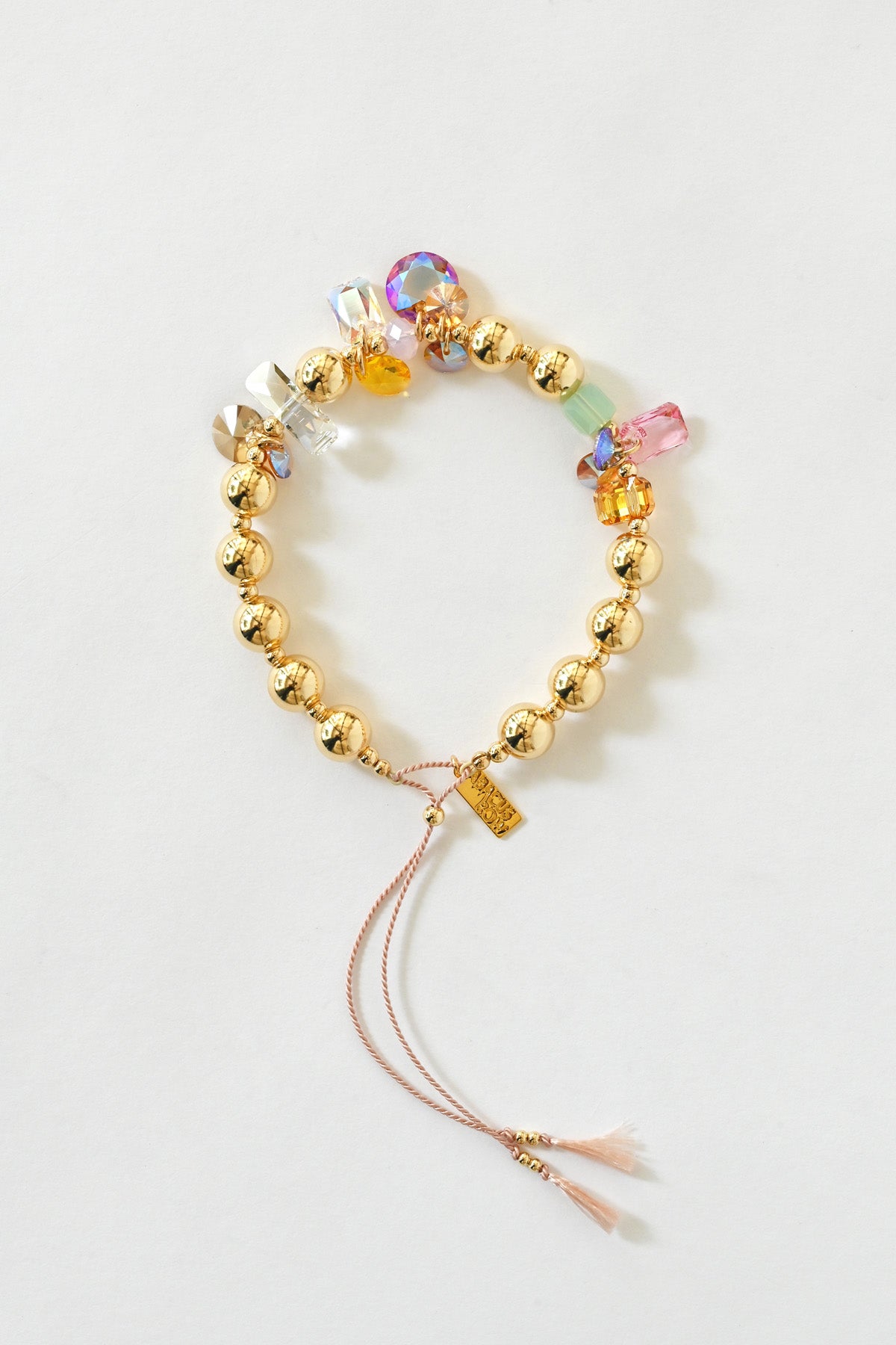 Moon Flower Bracelet No.17 top from the Garden Collection at Abacus Row Jewelry
