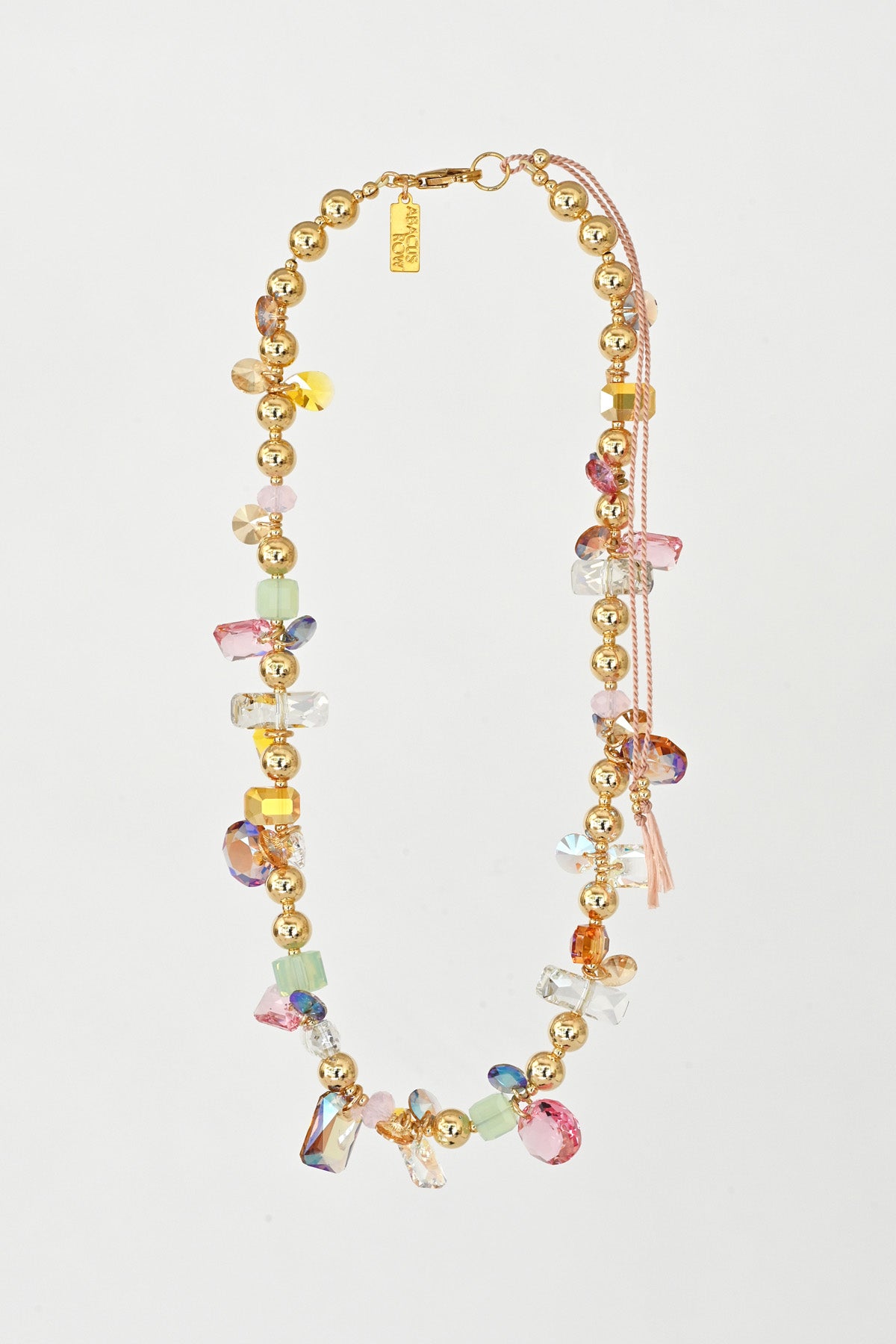 Superbloom Necklace No.17 from the Garden Collection at Abacus Row Handmade Jewelry