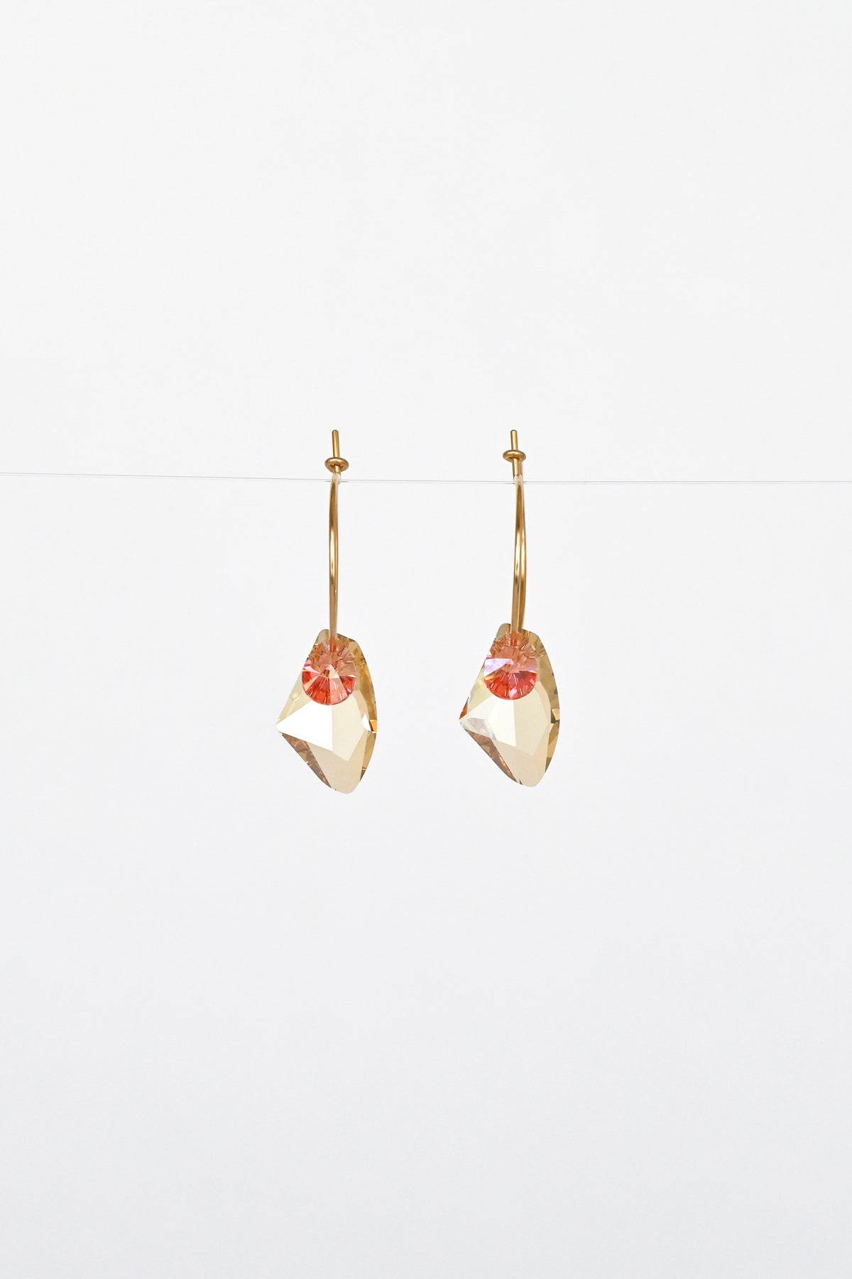 Ginger Earrings No.2 in the Garden Collection at Abacus Row Handmade Jewelry