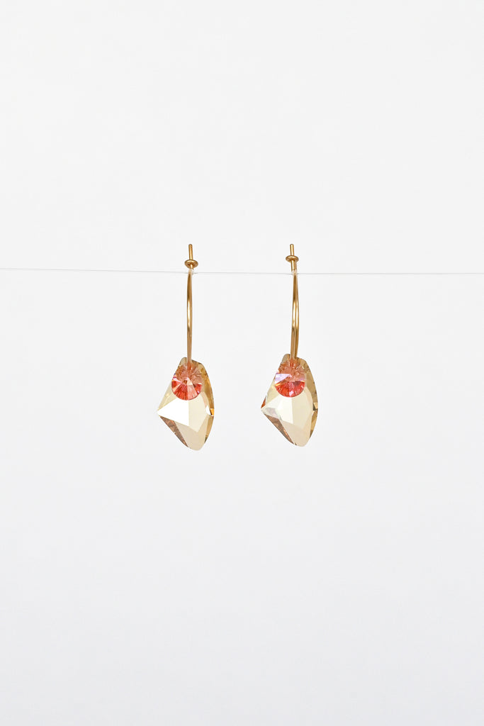 Ginger Earrings No.2 in the Garden Collection at Abacus Row Handmade Jewelry