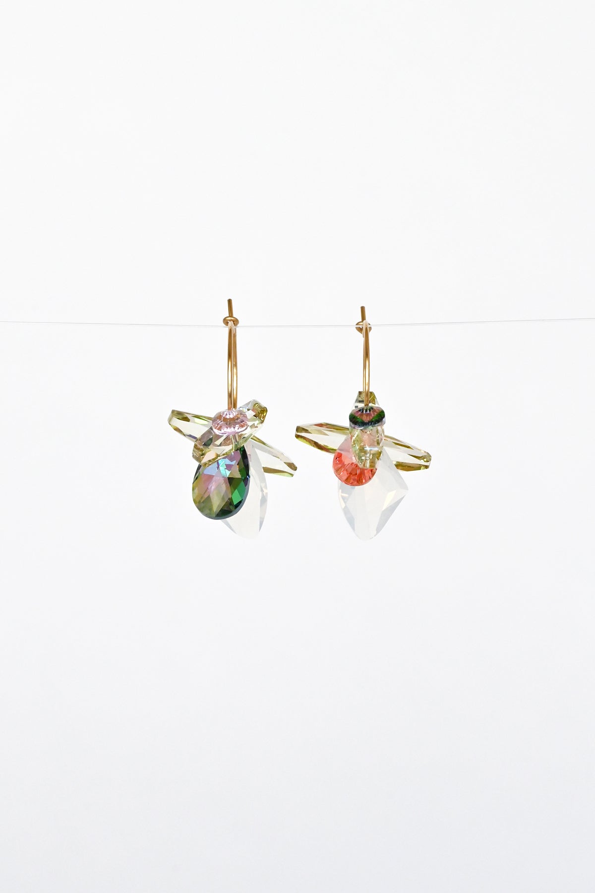 Jasmine Earrings in the Garden Collection at Abacus Row Handmade Jewelry