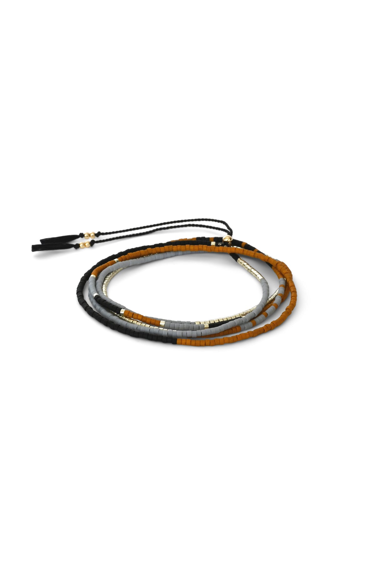 Kego Bracelet Wrap in Coast by Abacus Row Handmade Jewelry