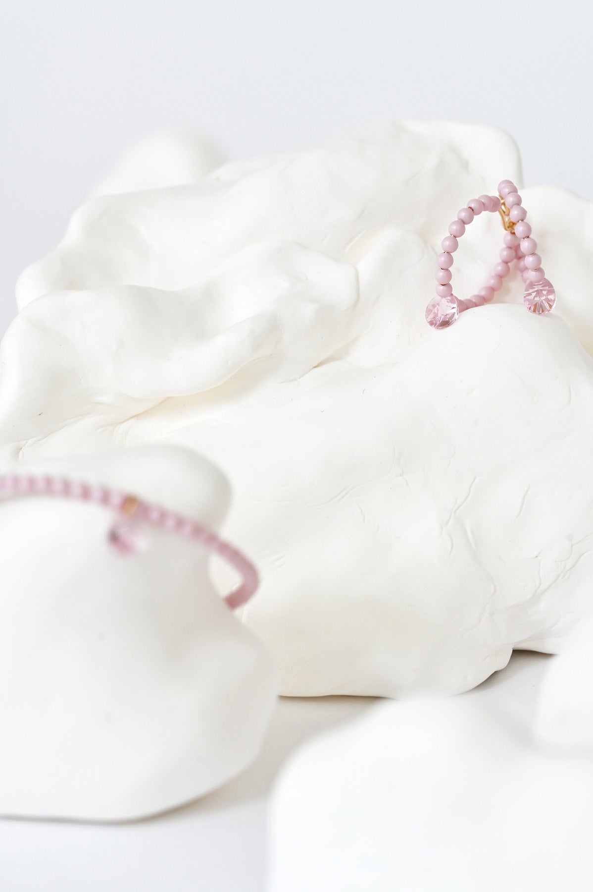 Pink Lala Earrings by Abacus Row Handmade Jewelry