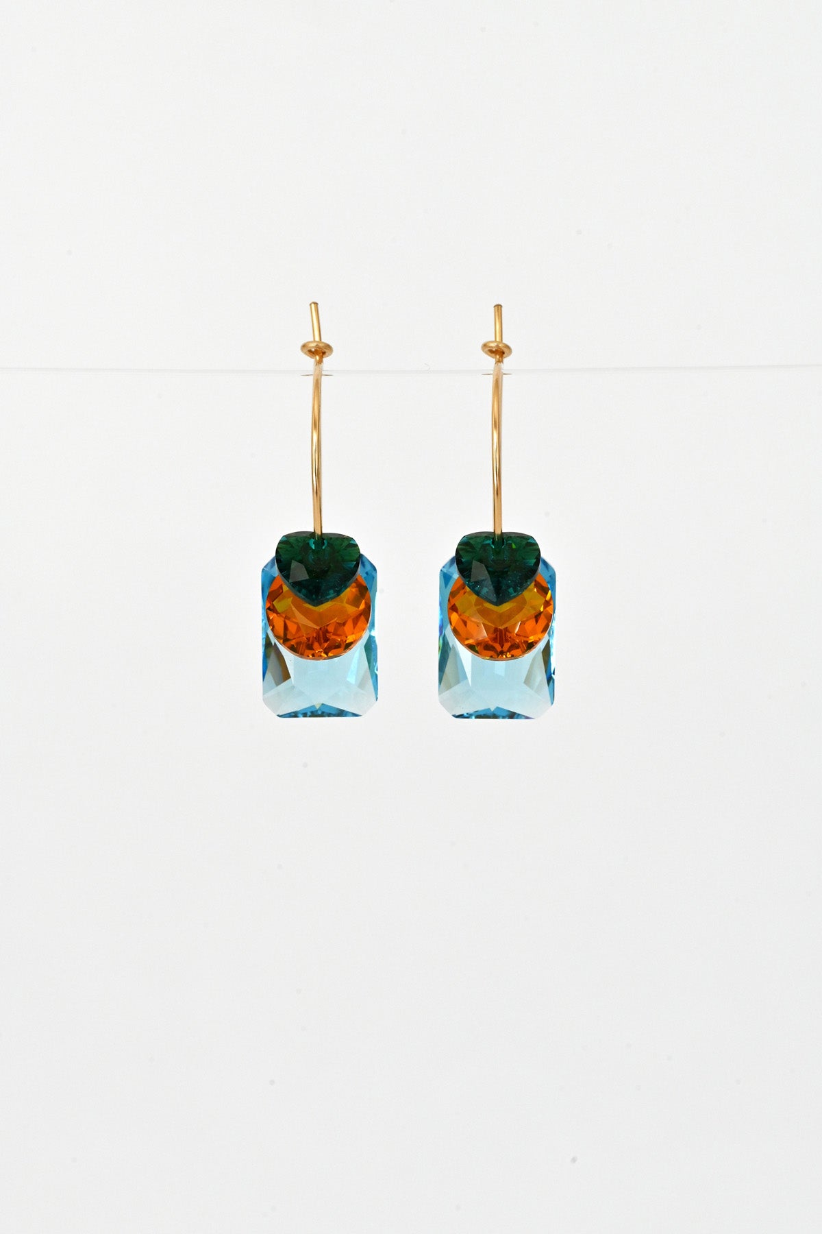 Love Potion Earrings No3 in the Garden Collection at Abacus Row Handmade Jewelry
