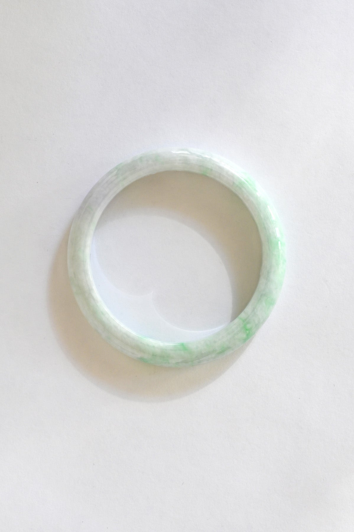 Mai Jade Bangle No.18 at Abacus Row Handmade Jewelry