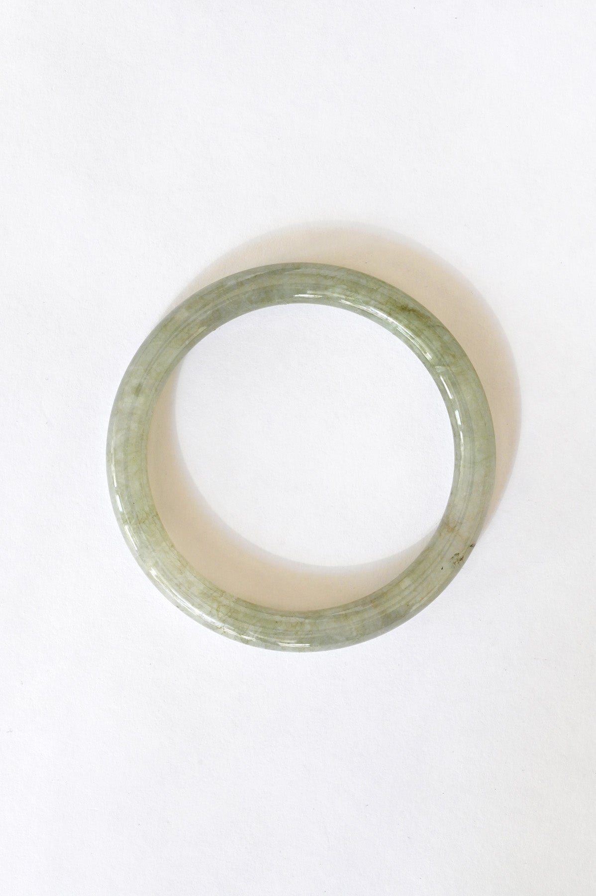 Mai Jade Bangle No.20 at Abacus Row Handmade Jewelry