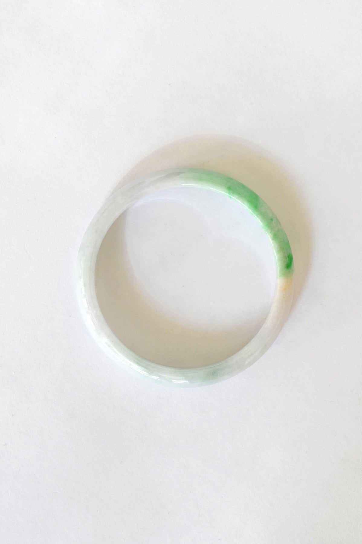 Mai Jade Bangle No.21 at Abacus Row Handmade Jewelry