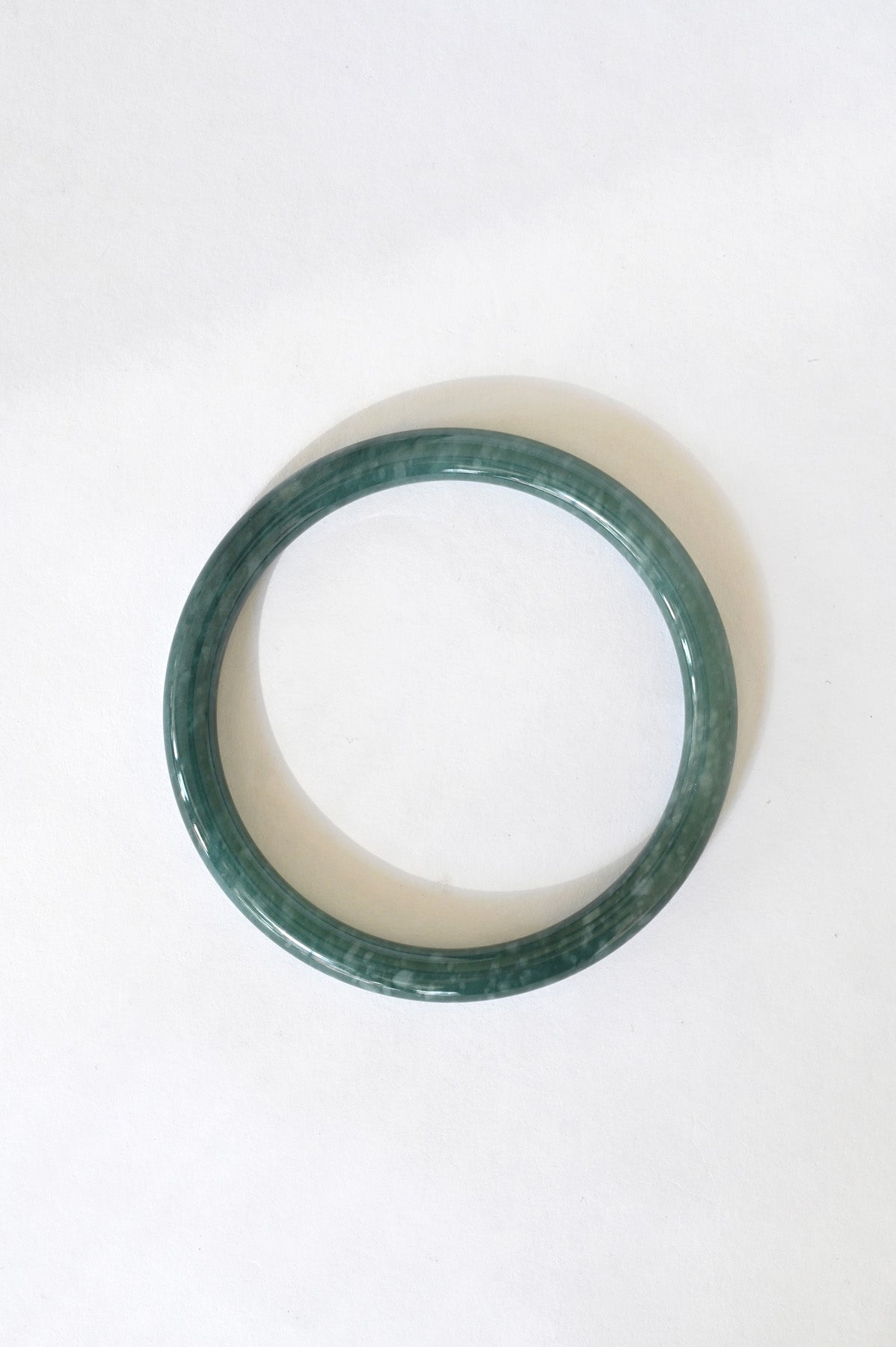 Mai Jade Bangle No.22 at Abacus Row Handmade Jewelry
