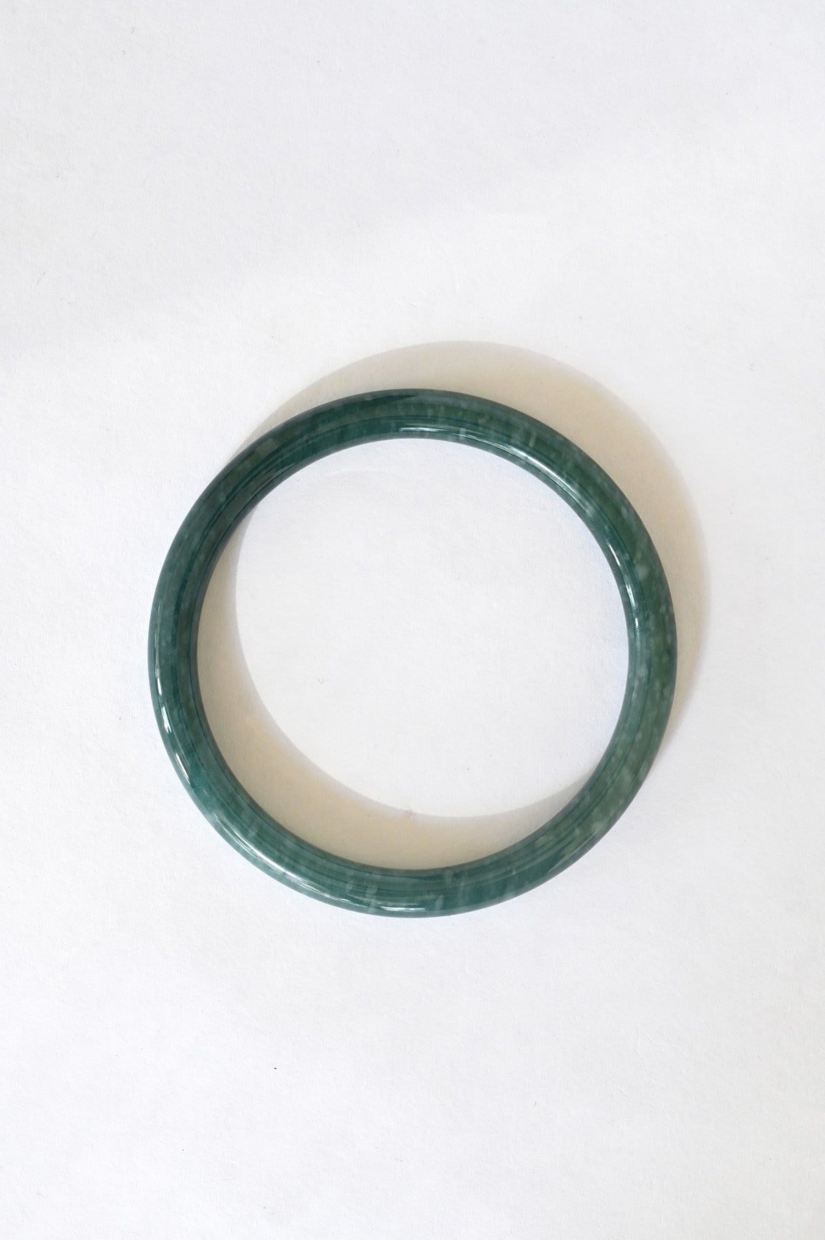 Mai Jade Bangle No.22 at Abacus Row Handmade Jewelry