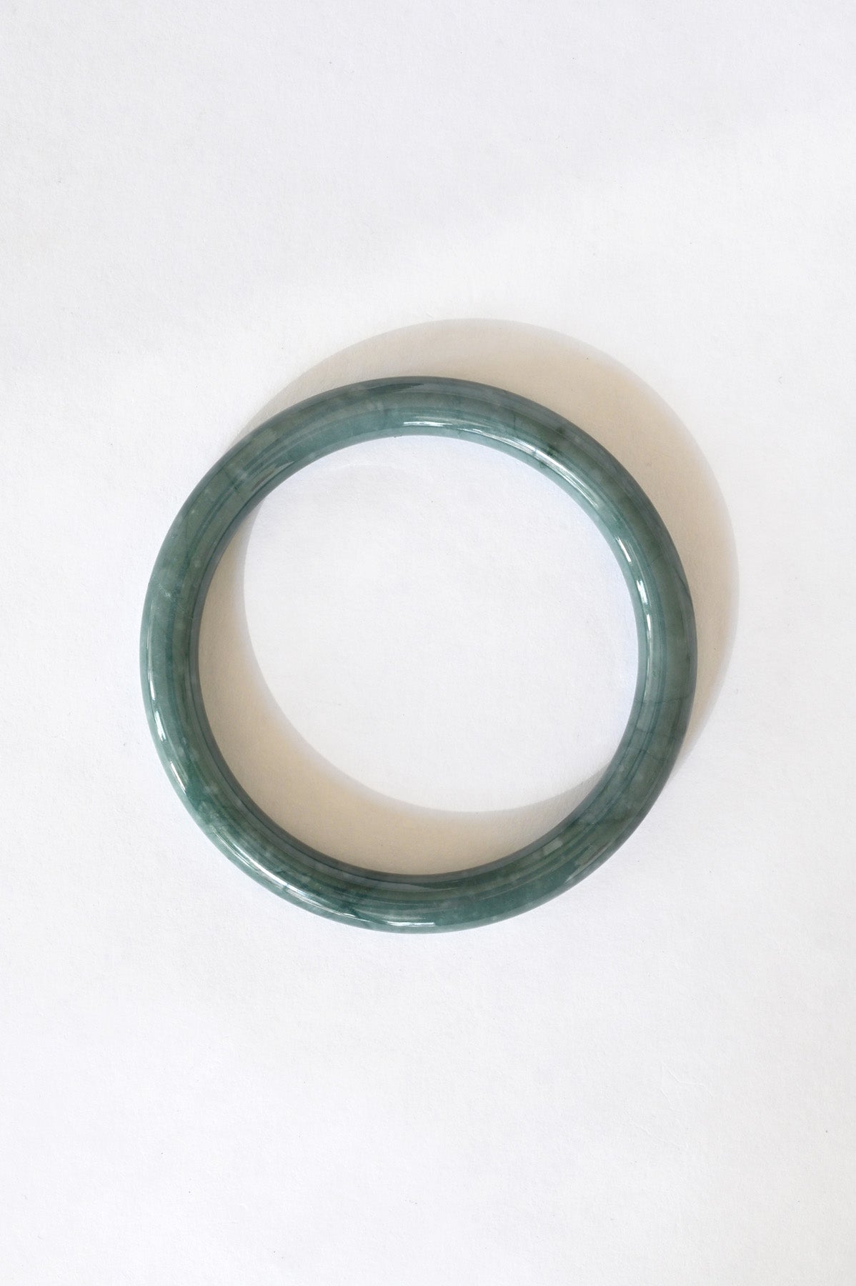 Mai Jade Bangle No.23 at Abacus Row Handmade Jewelry