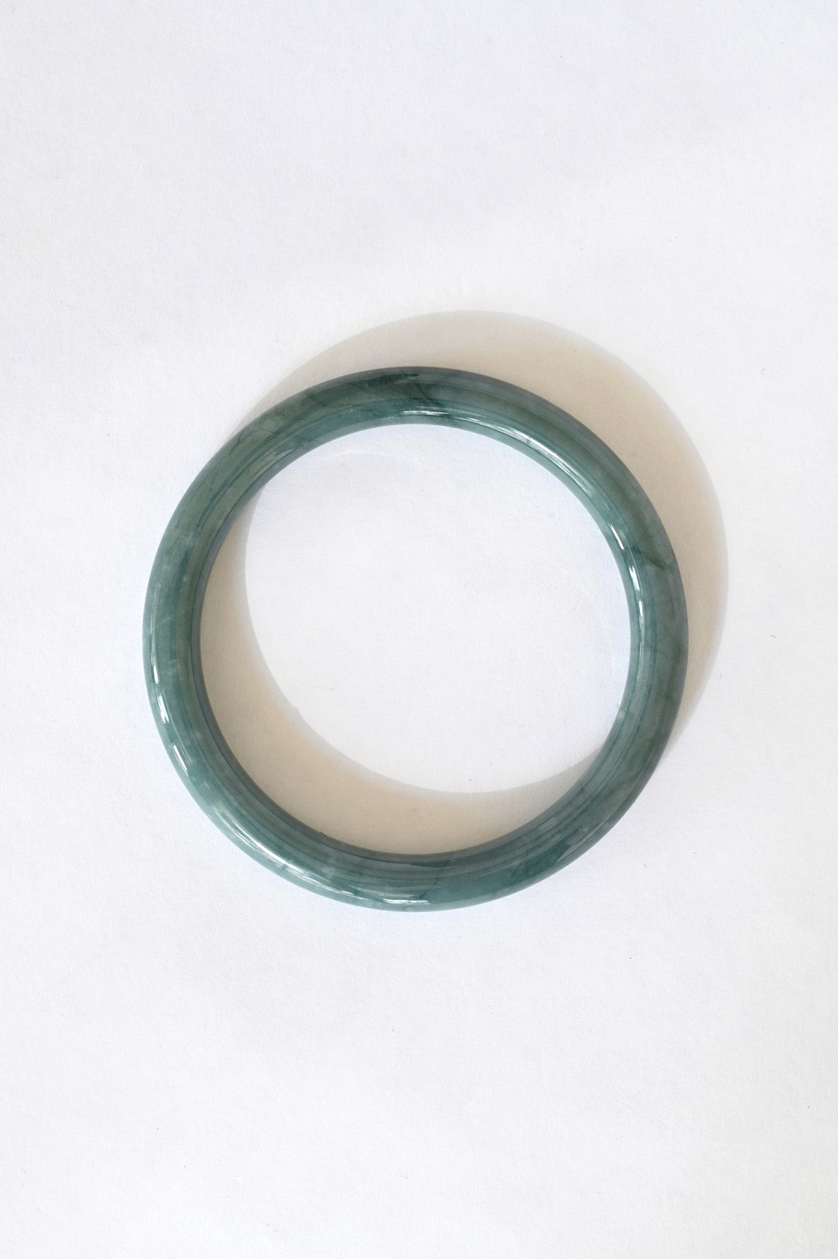 Mai Jade Bangle No.23 at Abacus Row Handmade Jewelry