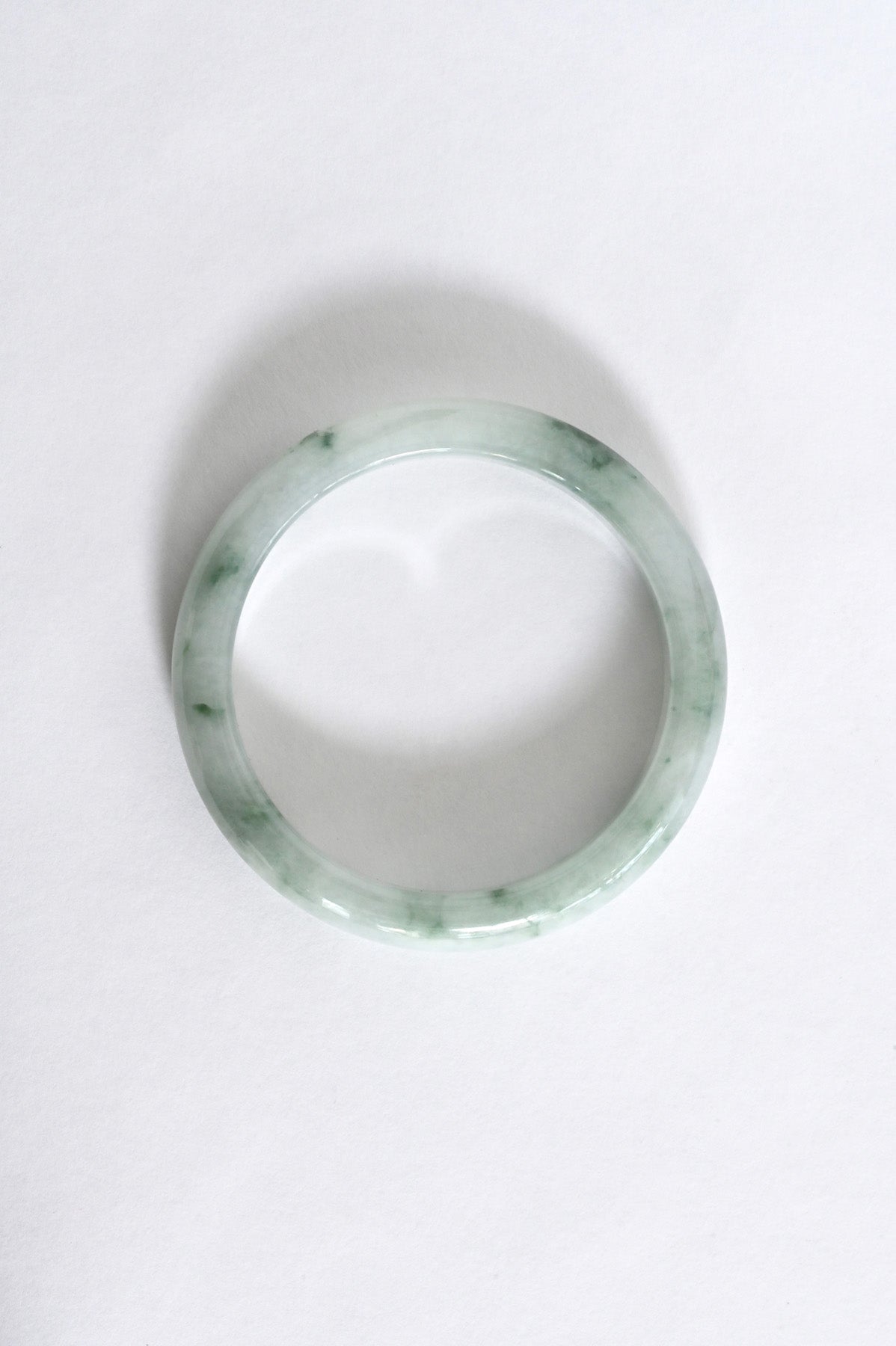 Mai Jade Bangle No.2 at Abacus Row Handmade Jewelry