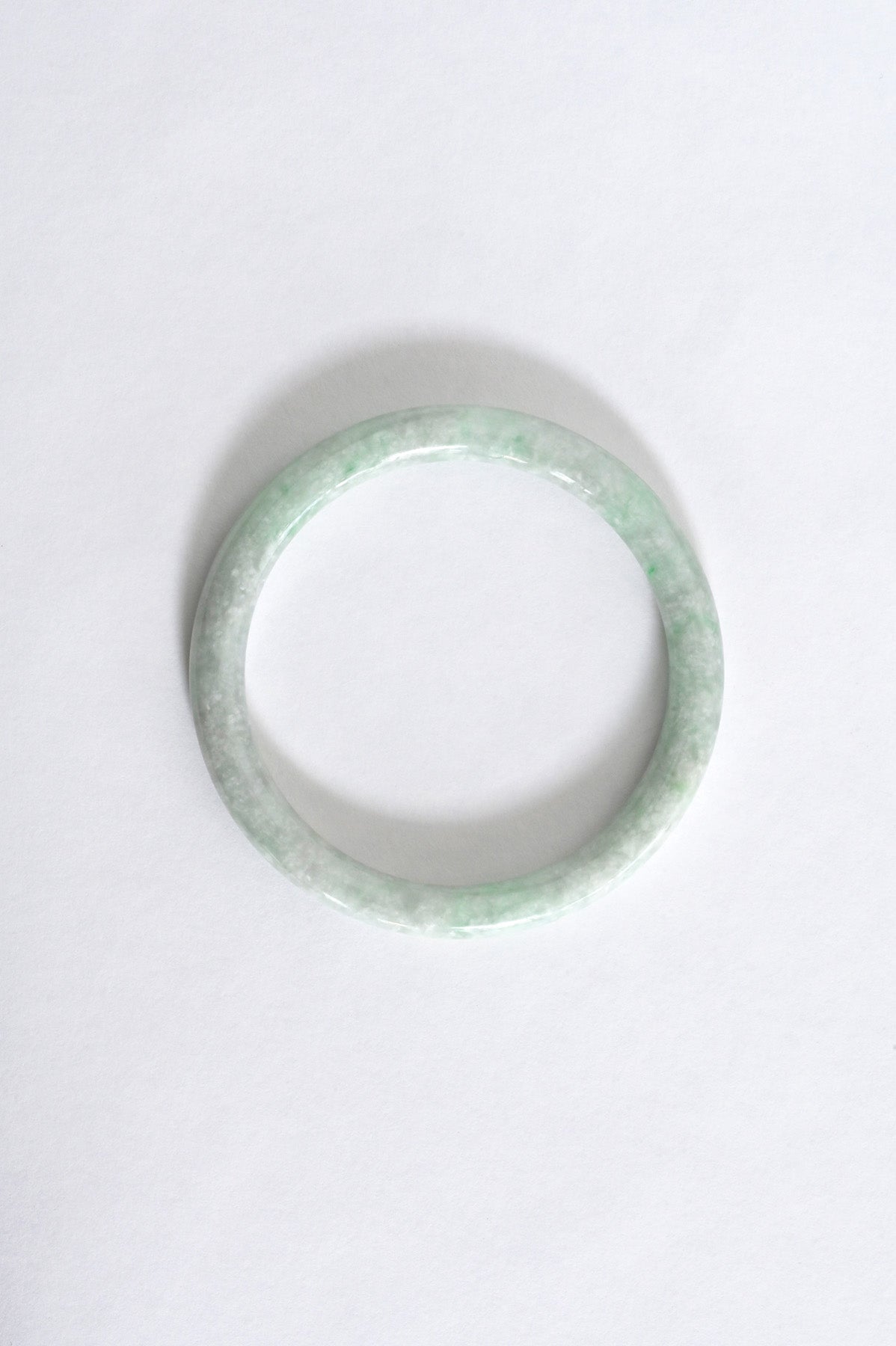 Mai Jade Bangle No.5 at Abacus Row Handmade Jewelry