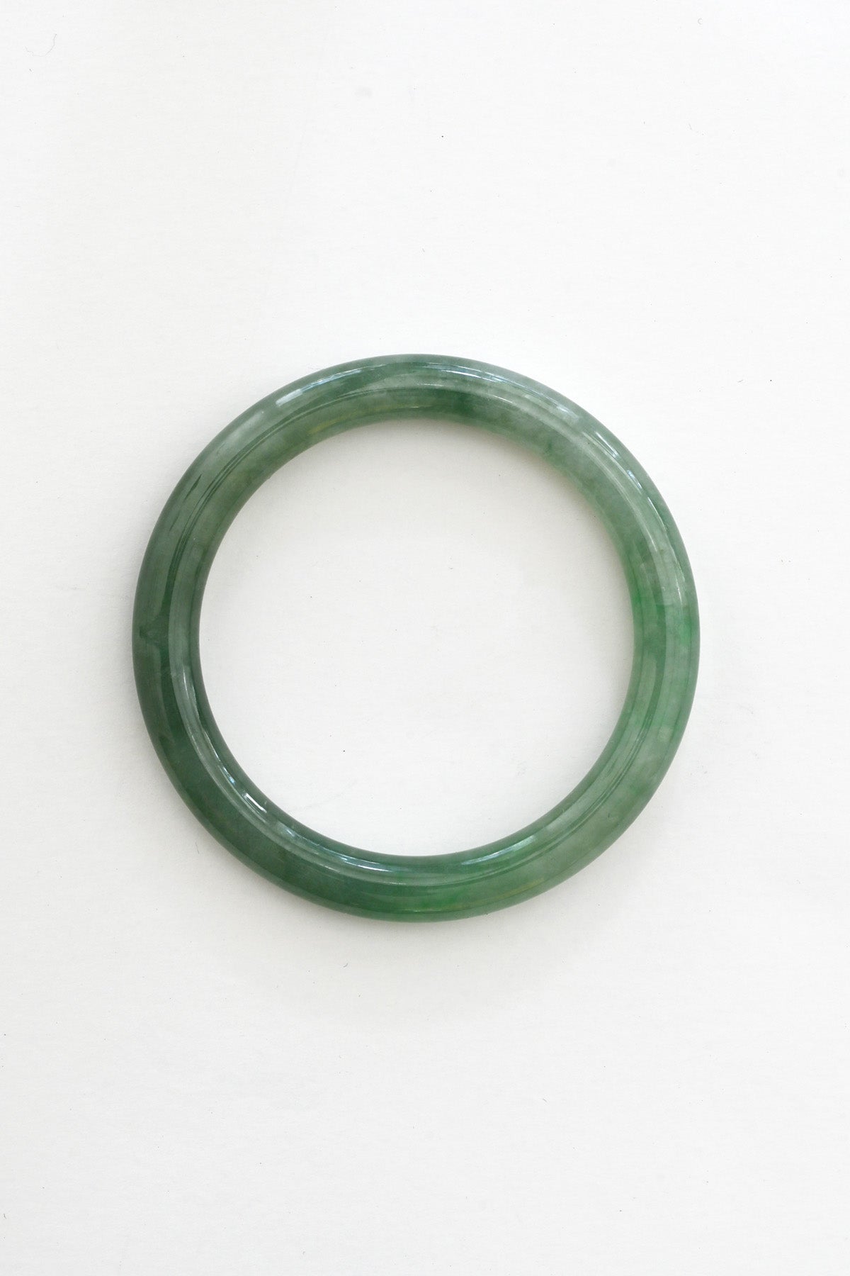 Mai Jade Bangle No.27 at Abacus Row Handmade Jewelry