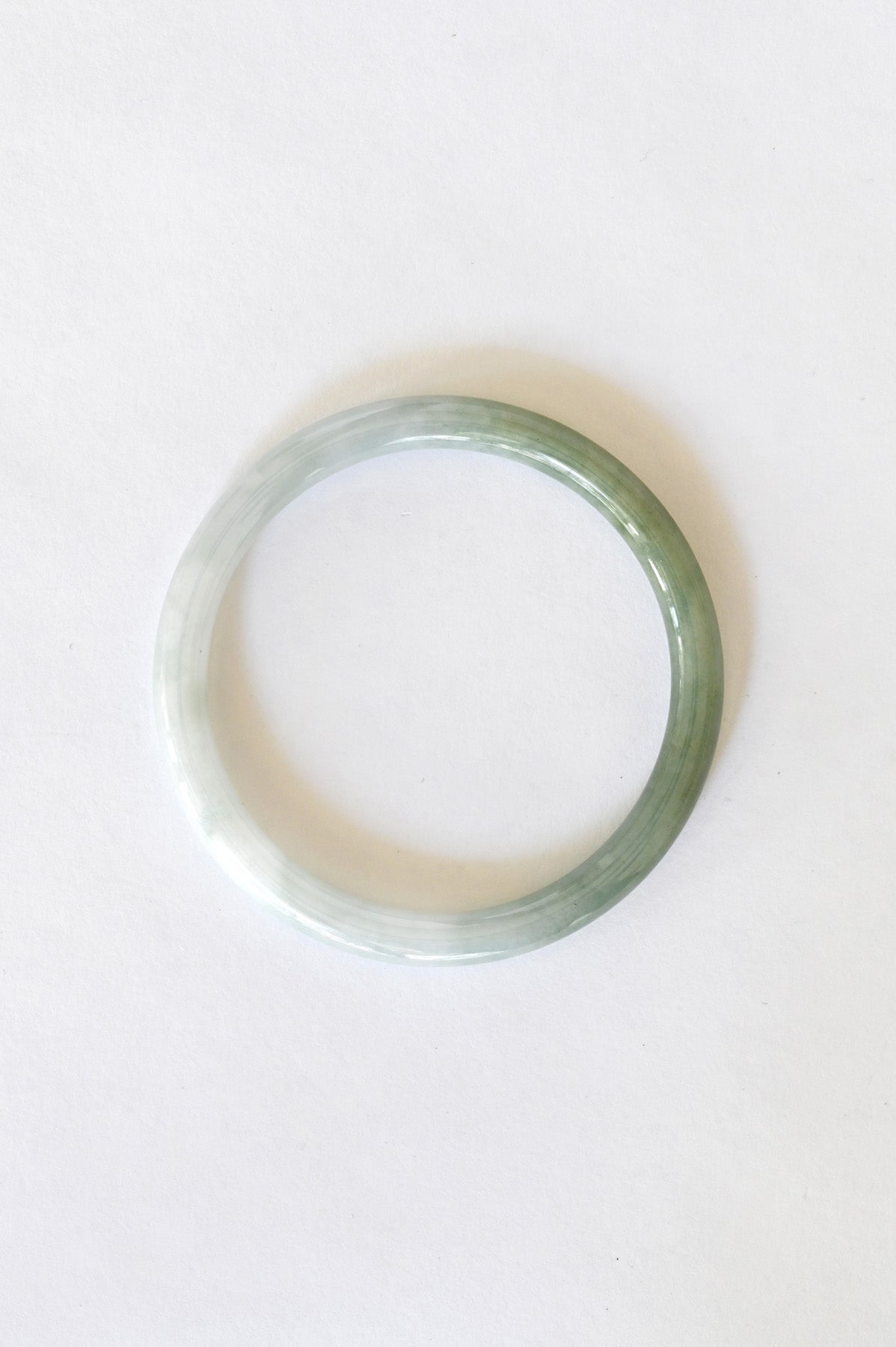 Mai Jade Bangle No.12 at Abacus Row Handmade Jewelry