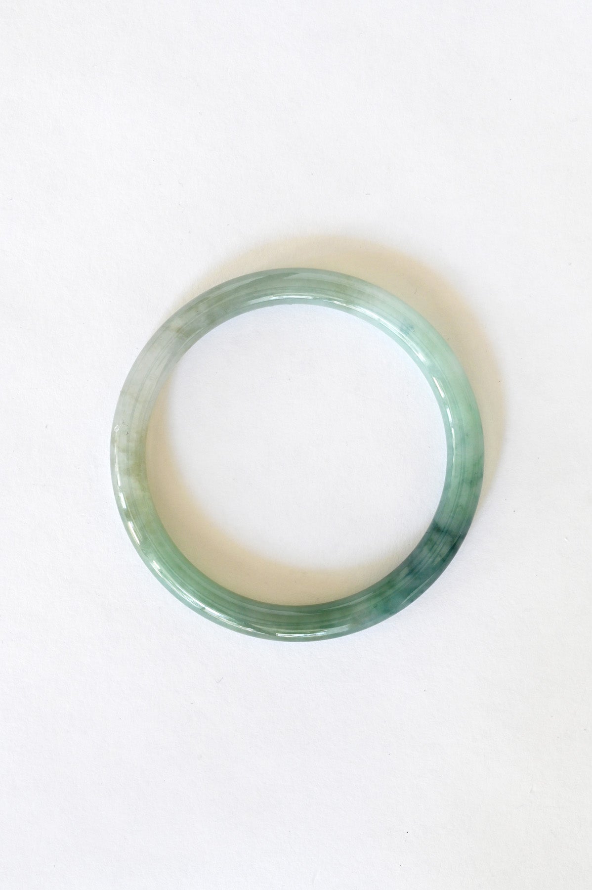 Mai Jade Bangle No.15 at Abacus Row Handmade Jewelry