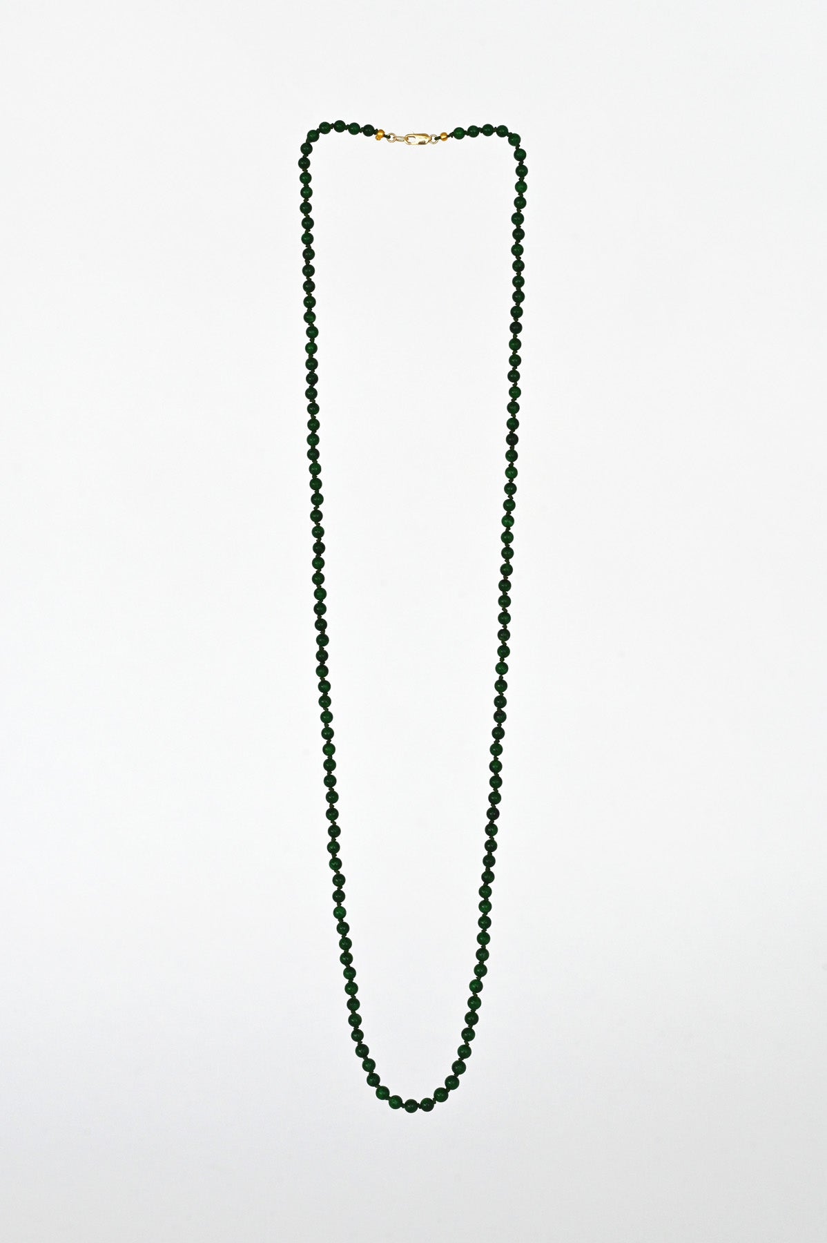 Mai Beaded Jade Necklace No.1 at Abacus Row Handmade Jewelry