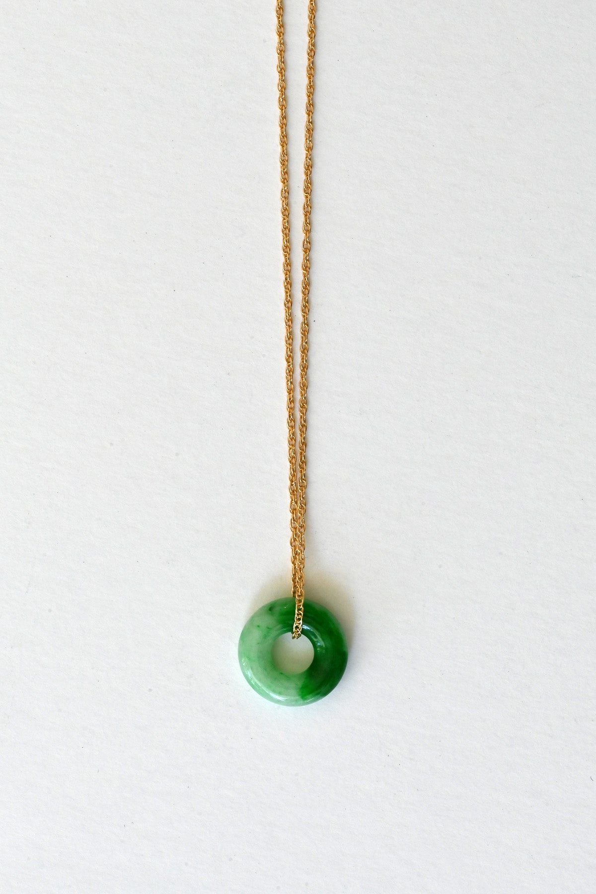 Ping An Kou Jade Pendant Necklace No.15 at Abacus Row Jewelry