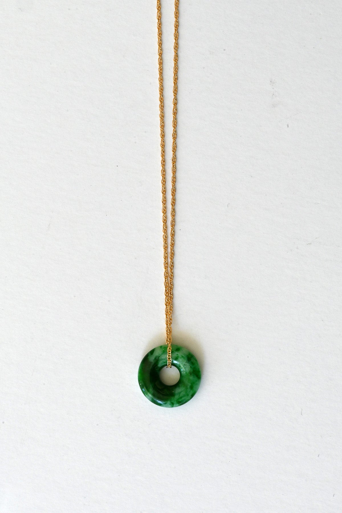 Ping An Kou Jade Pendant Necklace No.18 at Abacus Row Jewelry