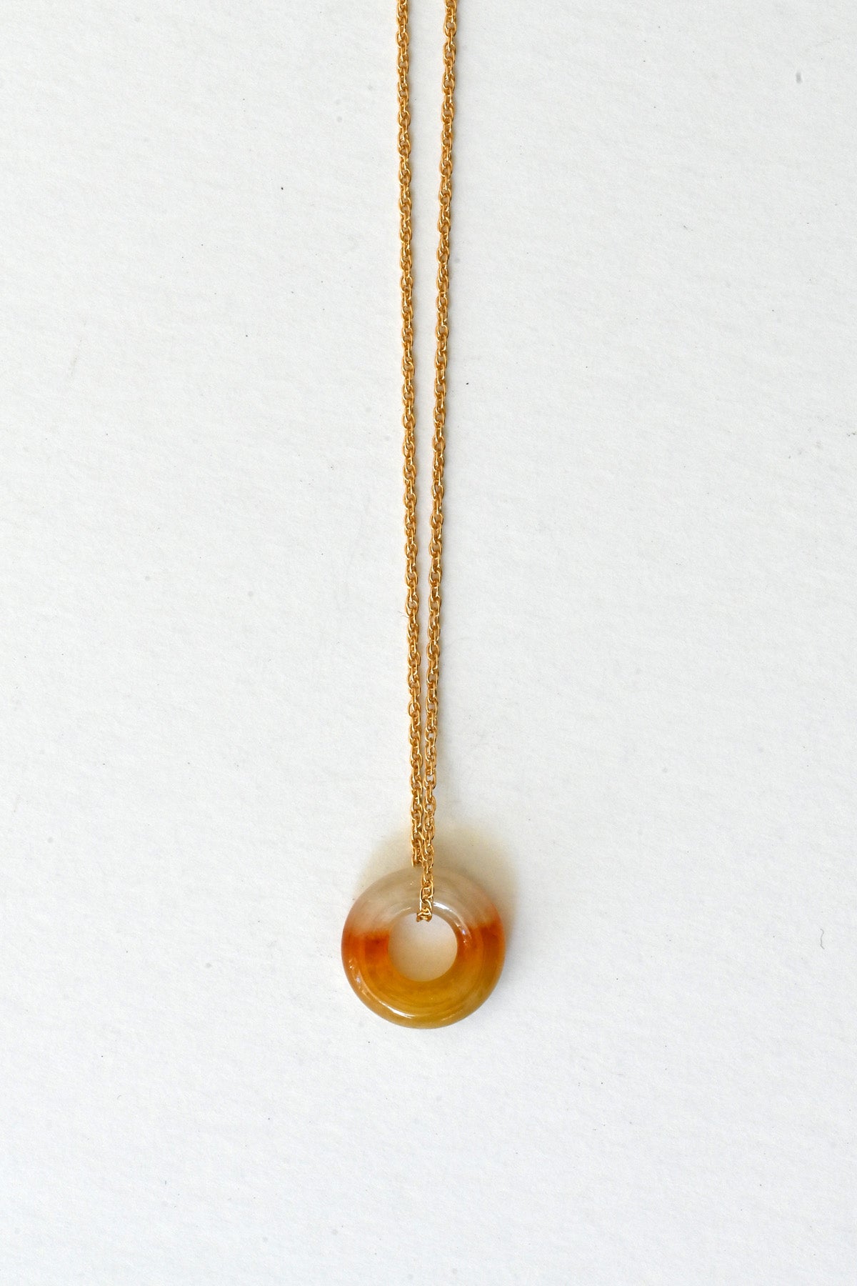 Ping An Kou Jade Pendant Necklace No. 20 at Abacus Row Handmade Jewelry