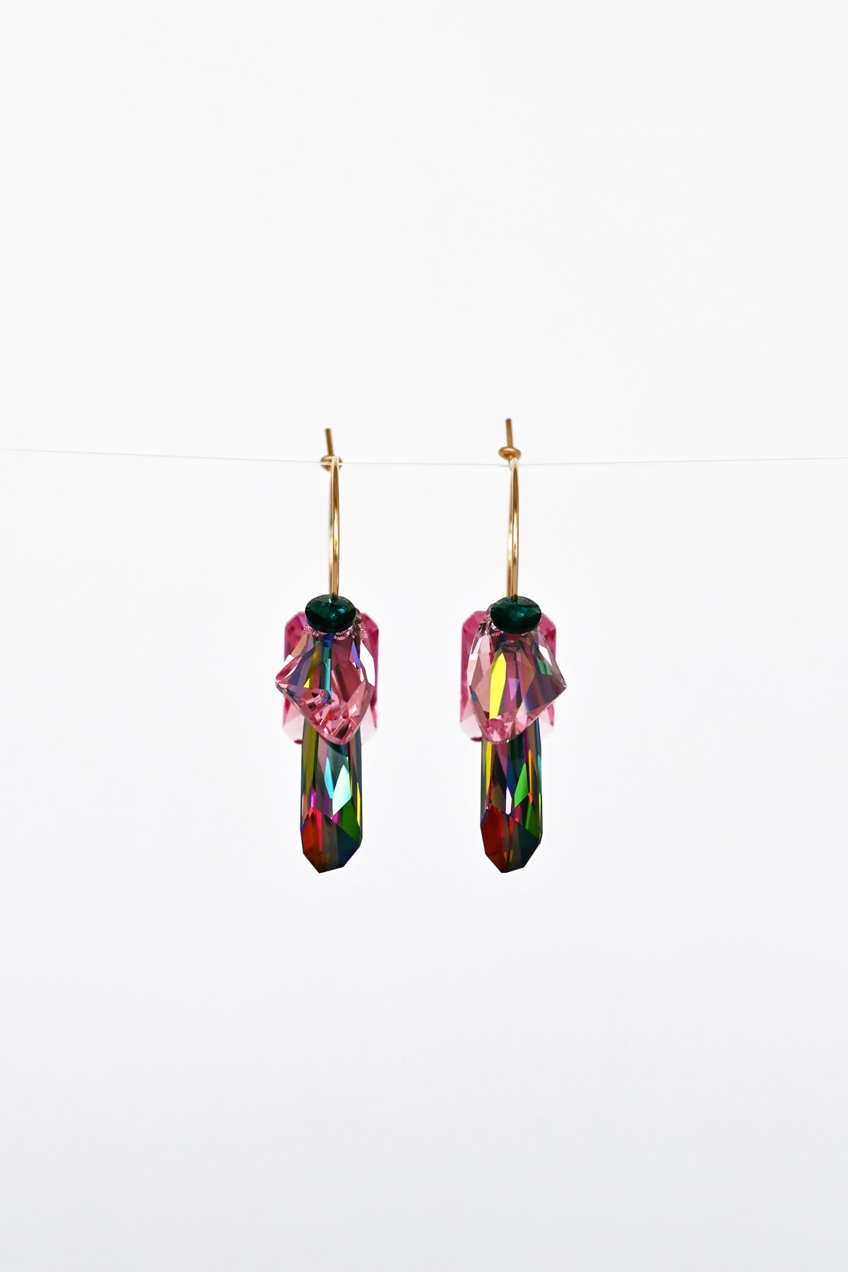 Mangosteen Earrings in the Garden Collection at Abacus Row Handmade Jewelry